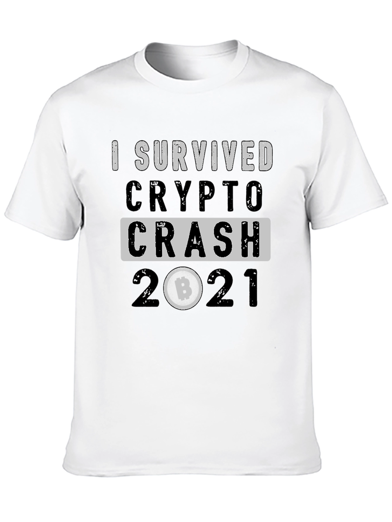Crypto Crash 2021 Survivor Tee
