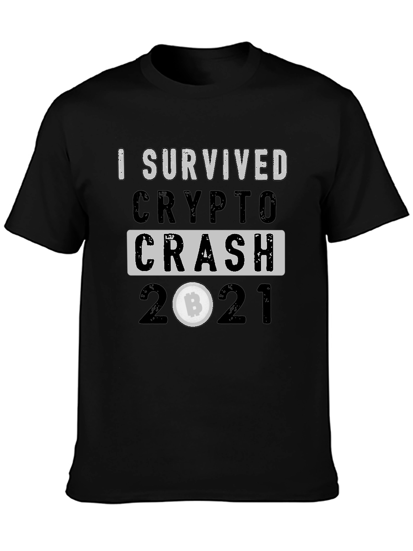 Crypto Crash 2021 Survivor Tee