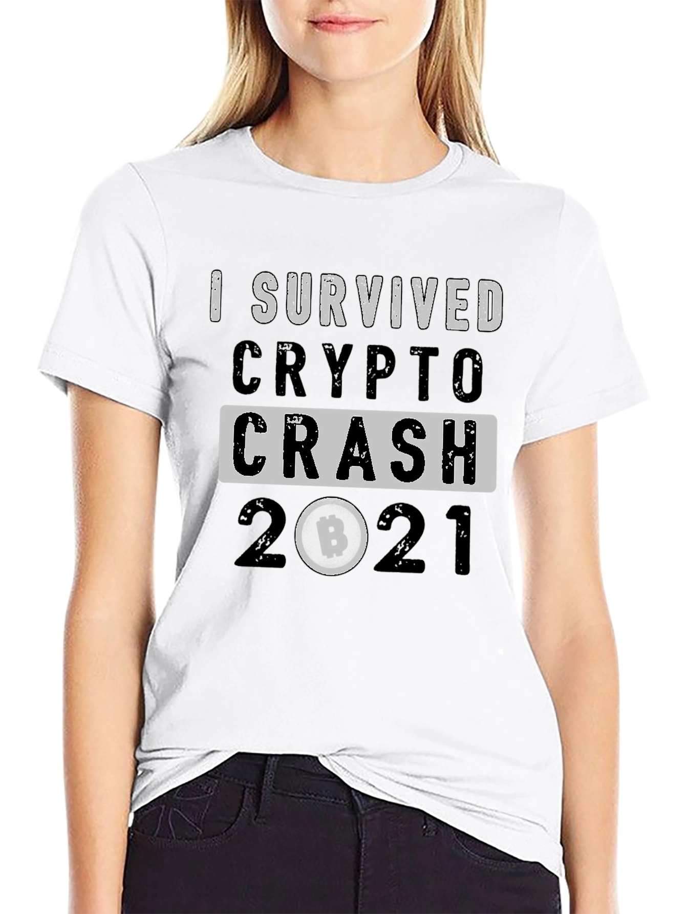 Crypto Crash 2021 Survivor Tee