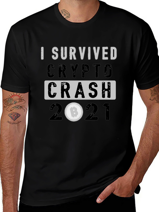 Crypto Crash 2021 Survivor Tee