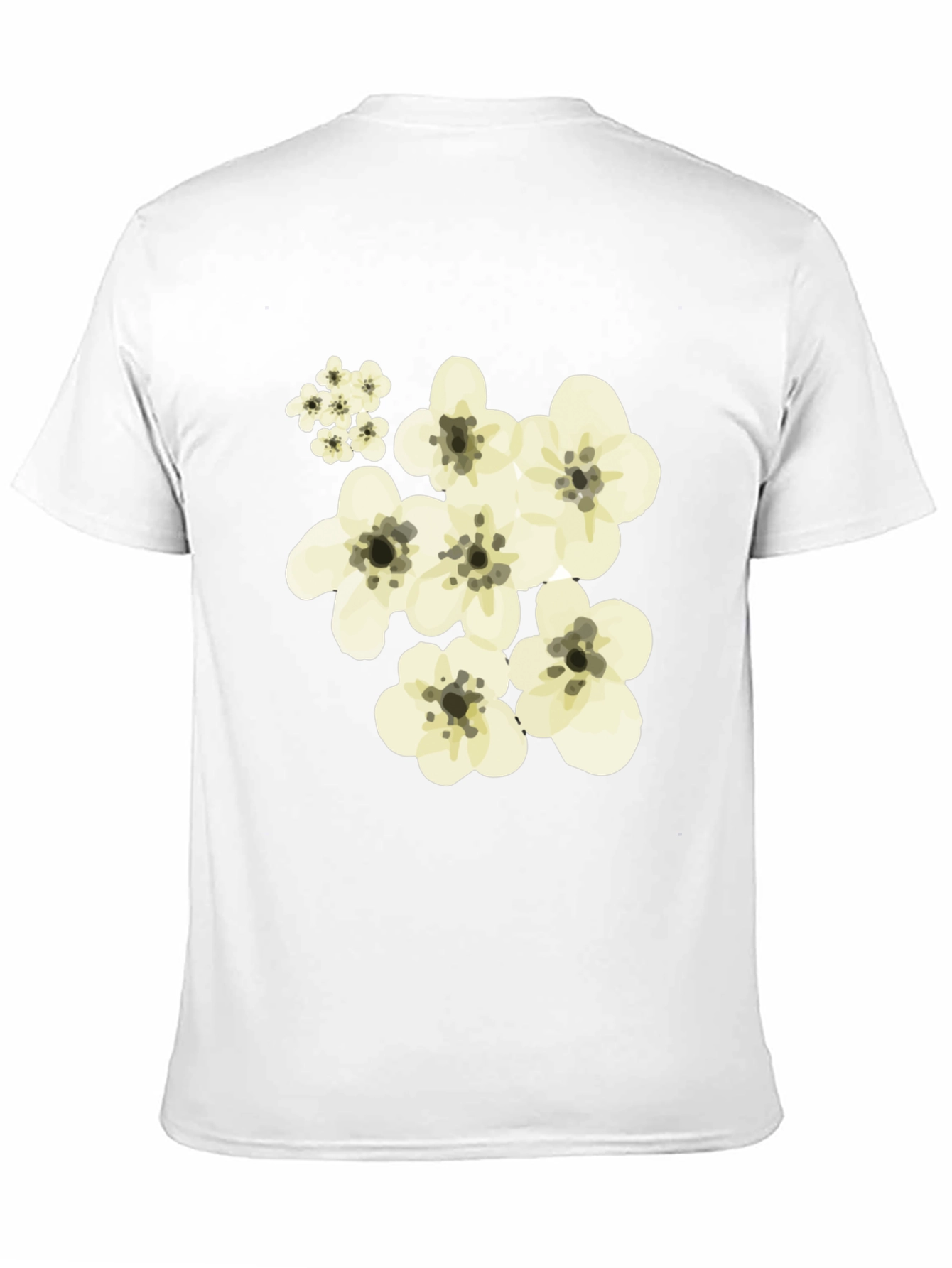 Floral Black T-Shirt - Stylish Casual Wear