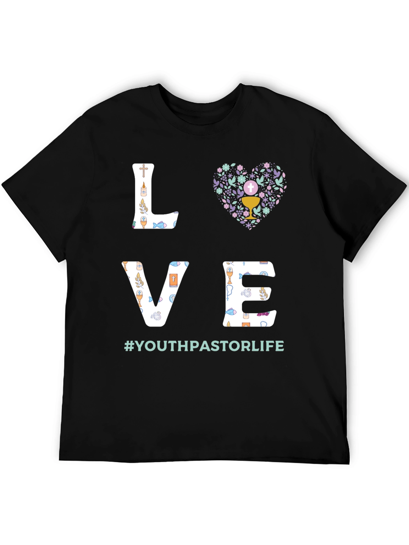 Youth Pastor Life Christian LOVE T-Shirt