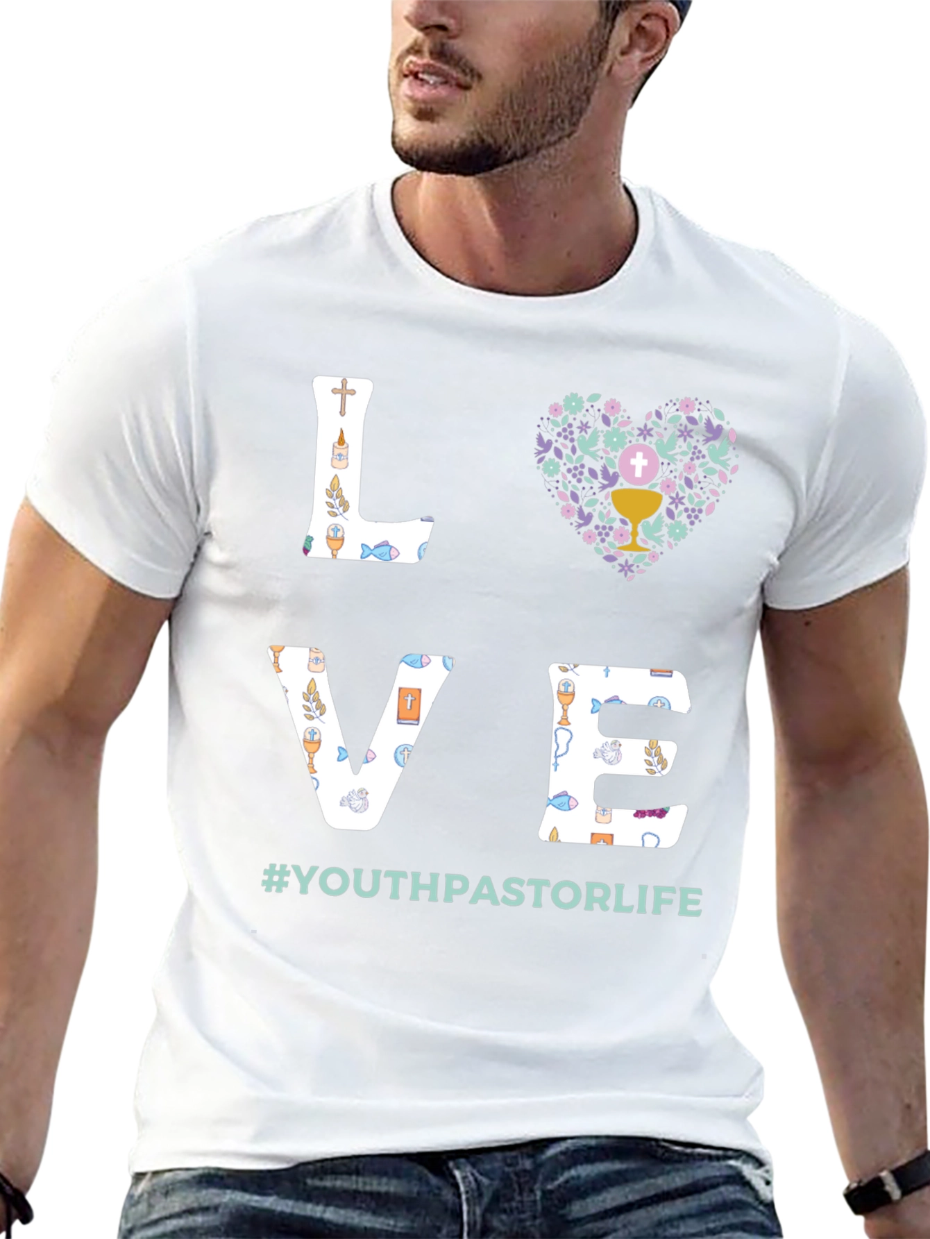 Youth Pastor Life Christian LOVE T-Shirt