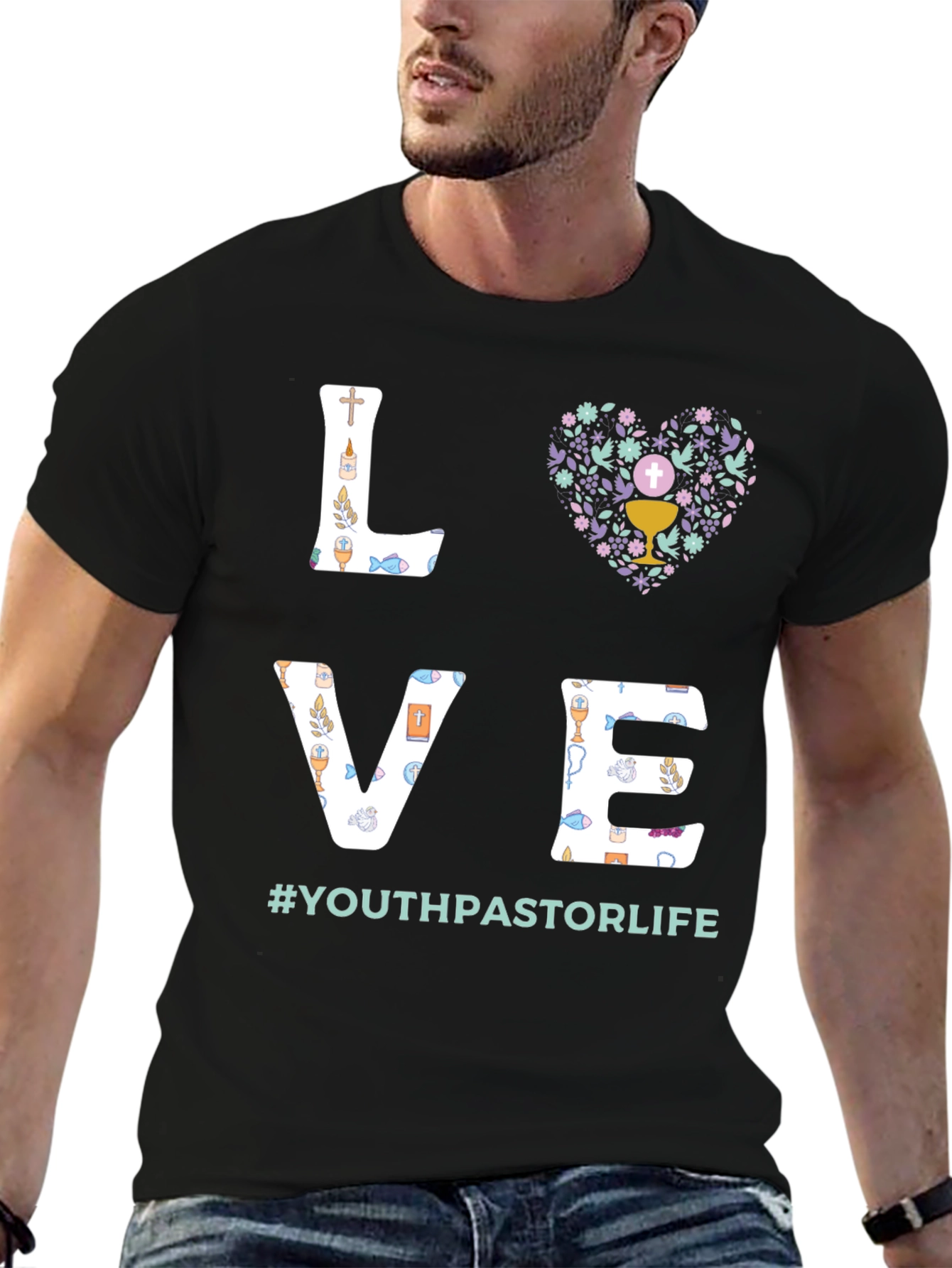 Youth Pastor Life Christian LOVE T-Shirt