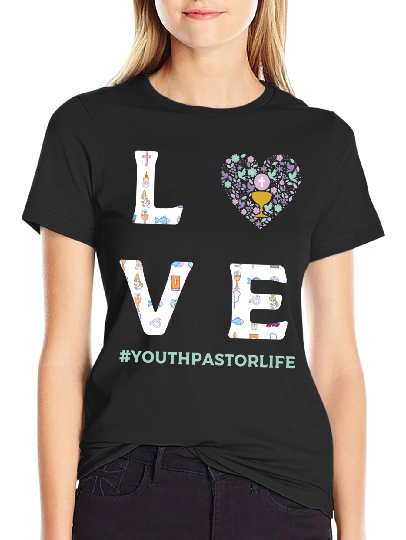 Youth Pastor Life Christian LOVE T-Shirt
