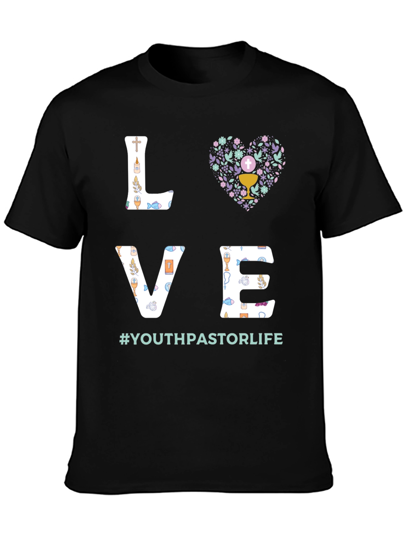 Youth Pastor Life Christian LOVE T-Shirt