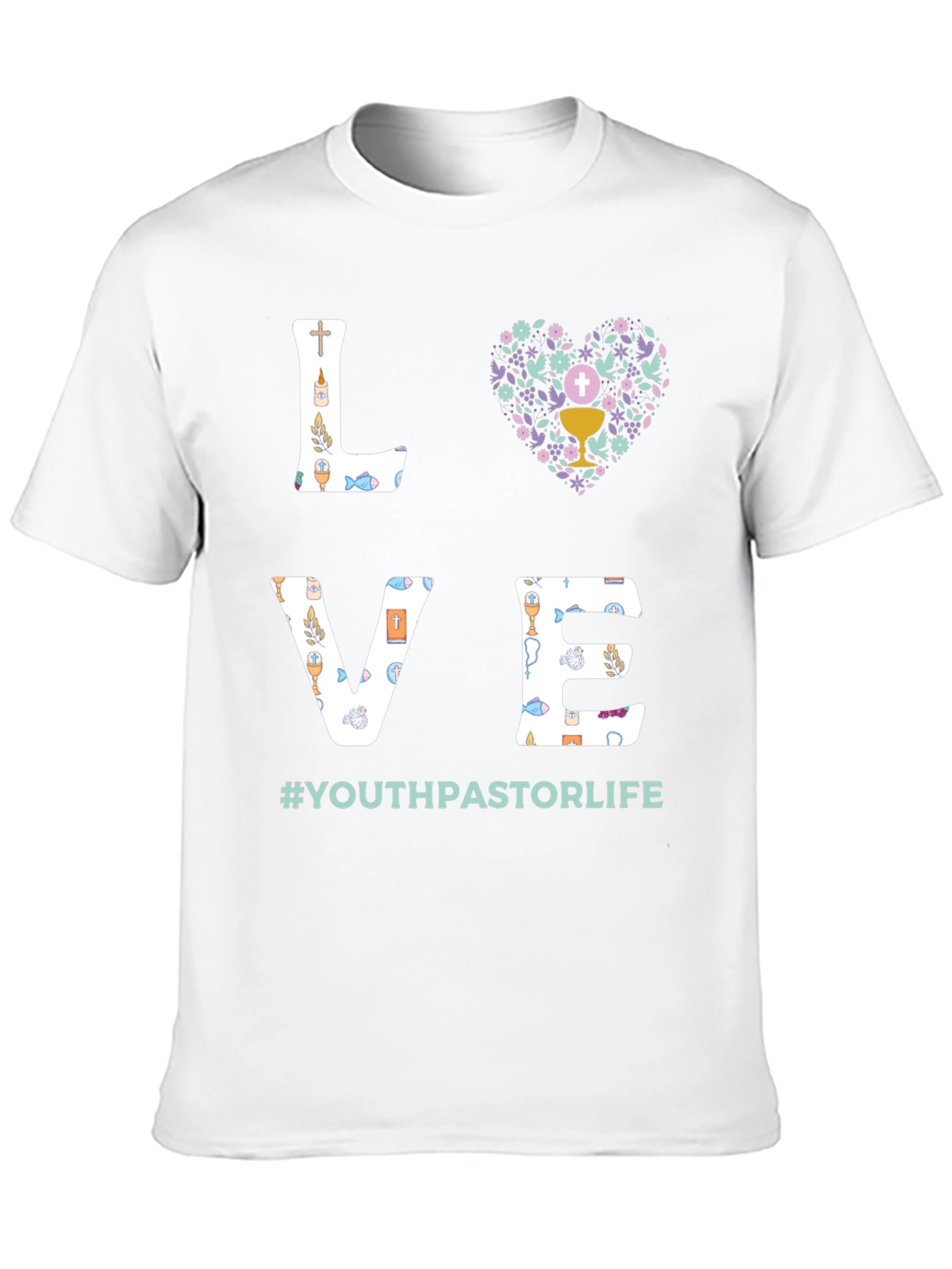 Youth Pastor Life Christian LOVE T-Shirt