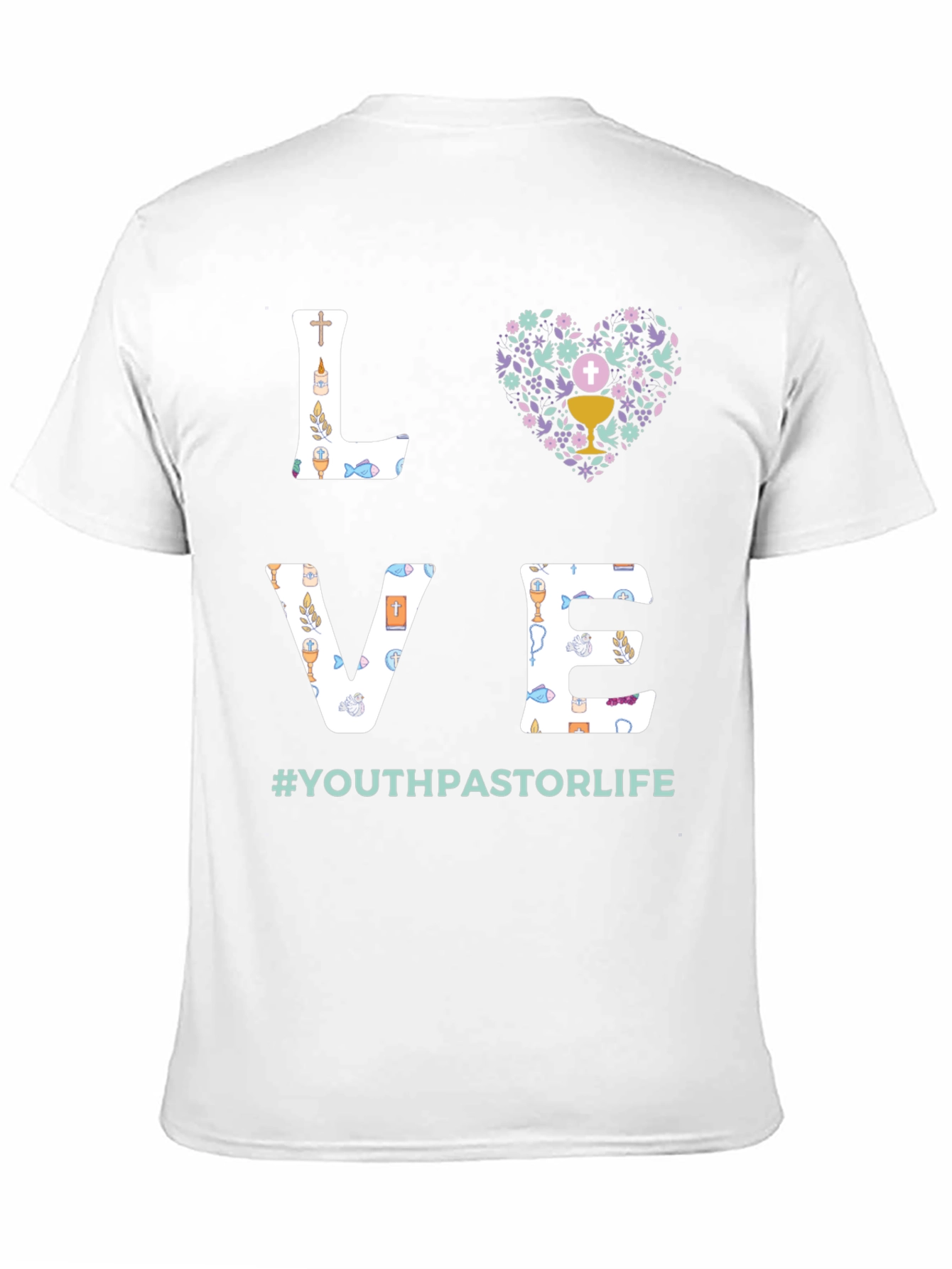 Youth Pastor Life Christian LOVE T-Shirt