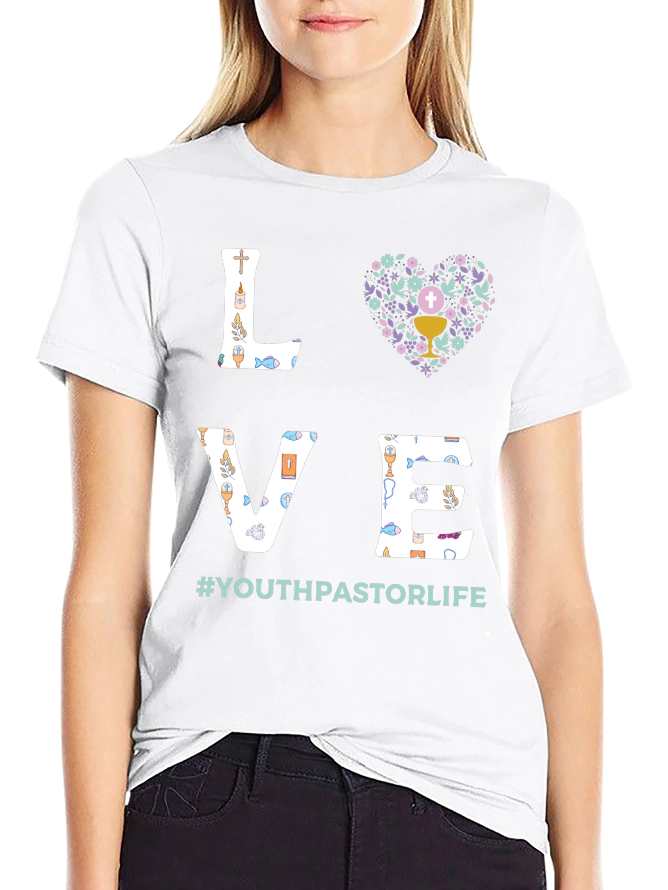 Youth Pastor Life Christian LOVE T-Shirt