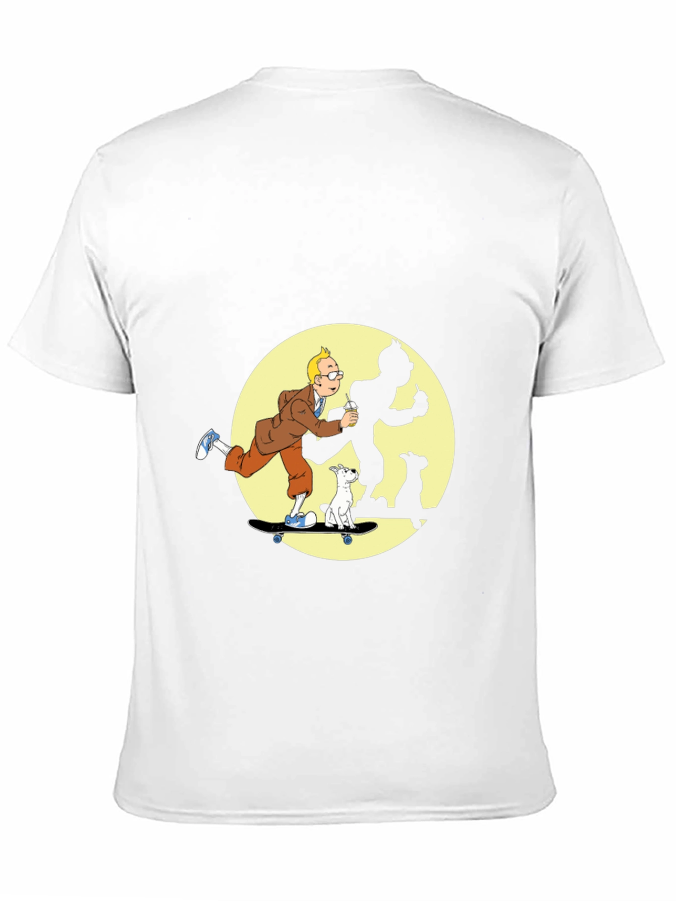 Tintin Skateboard T-Shirt