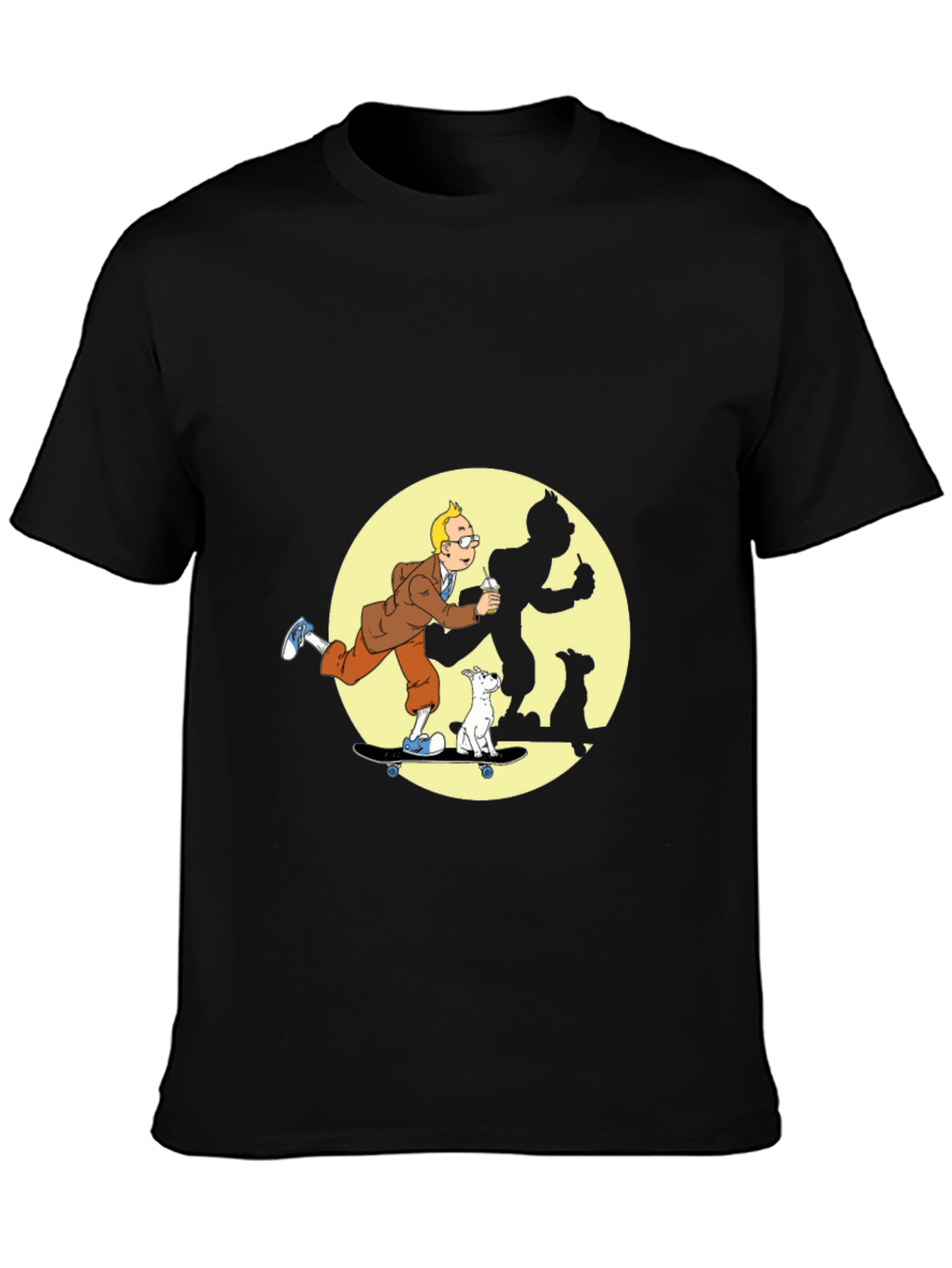 Tintin Skateboard T-Shirt