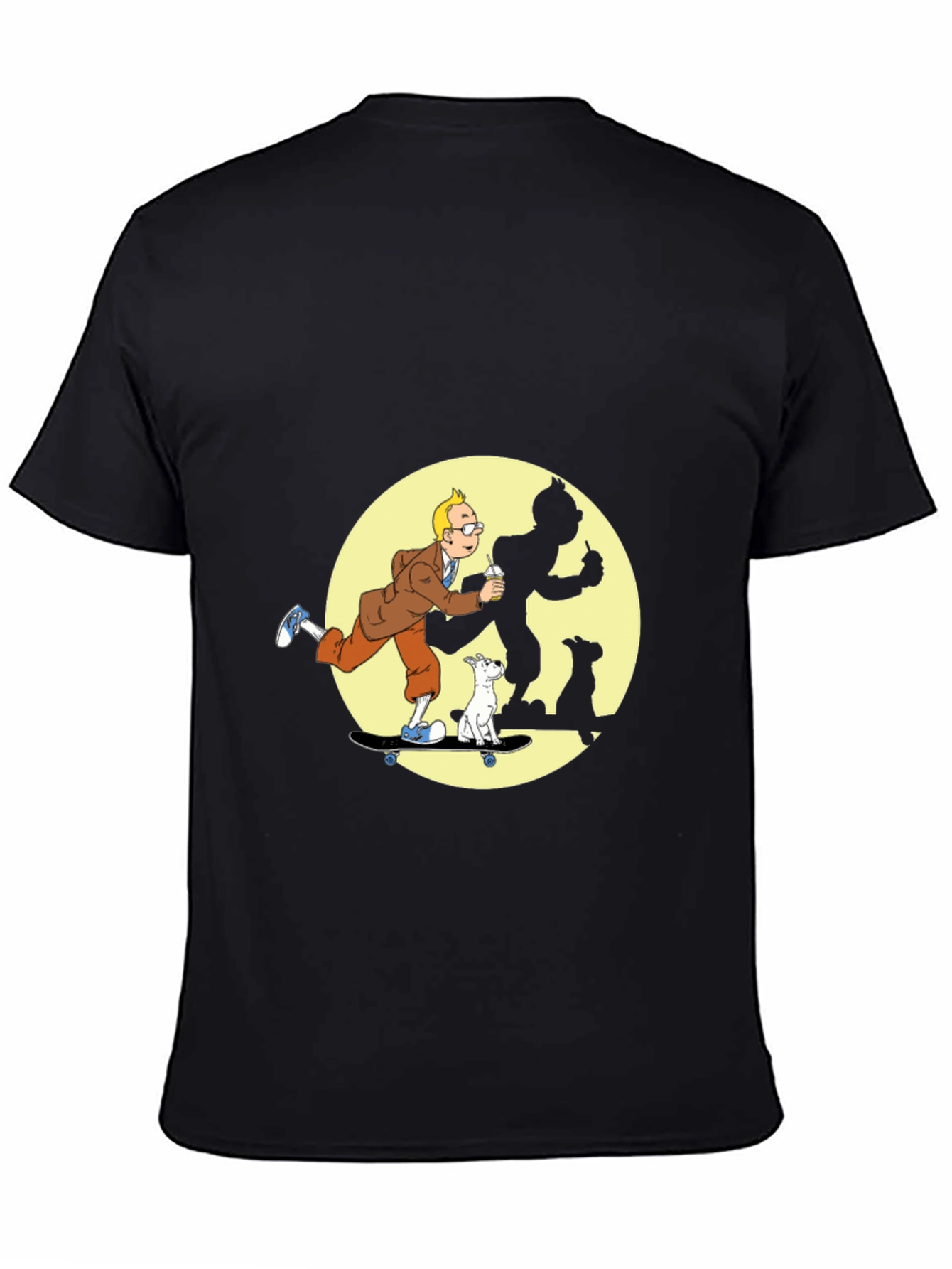 Tintin Skateboard T-Shirt