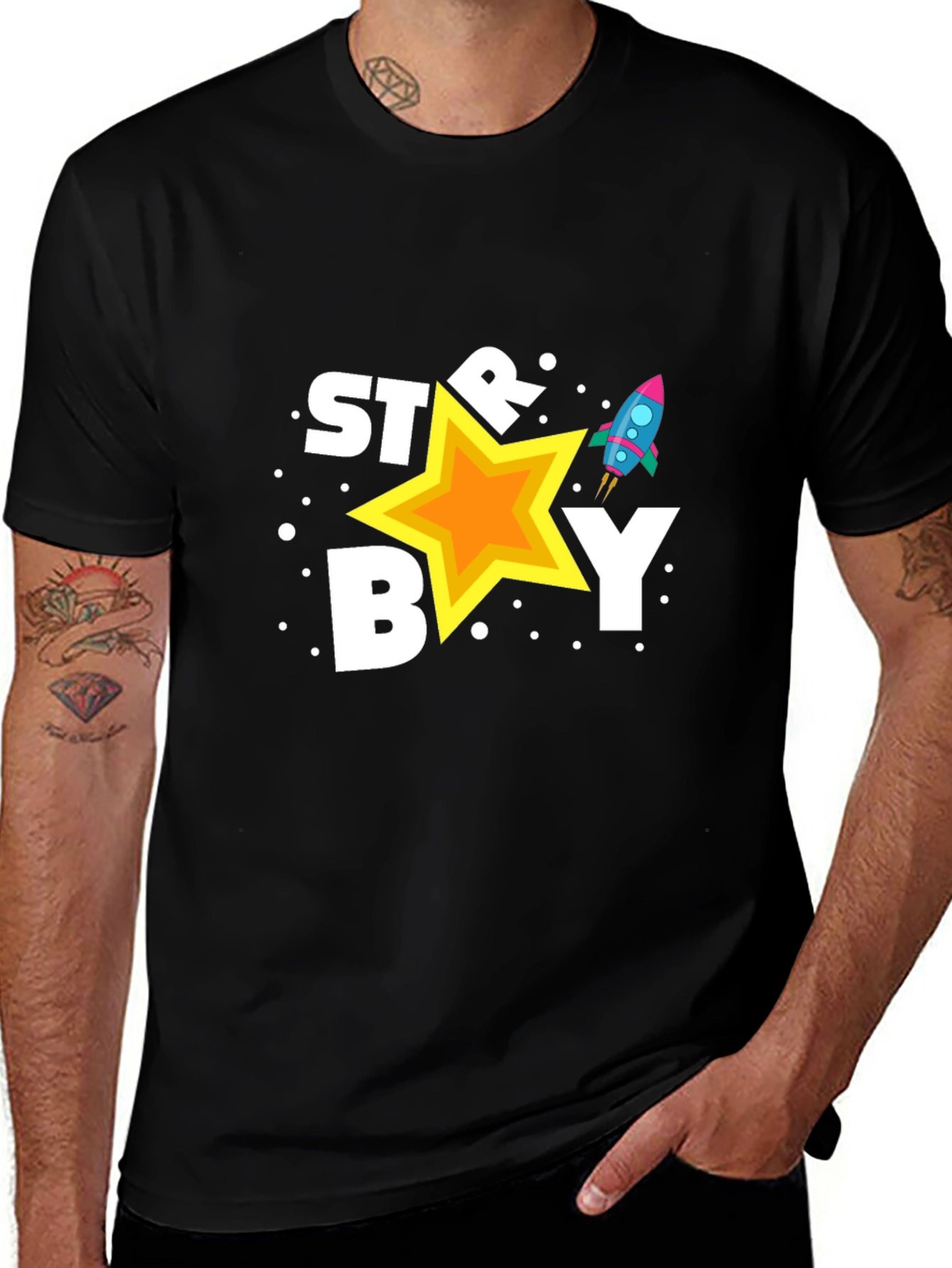 Starboy Graphic Black T-Shirt Unisex