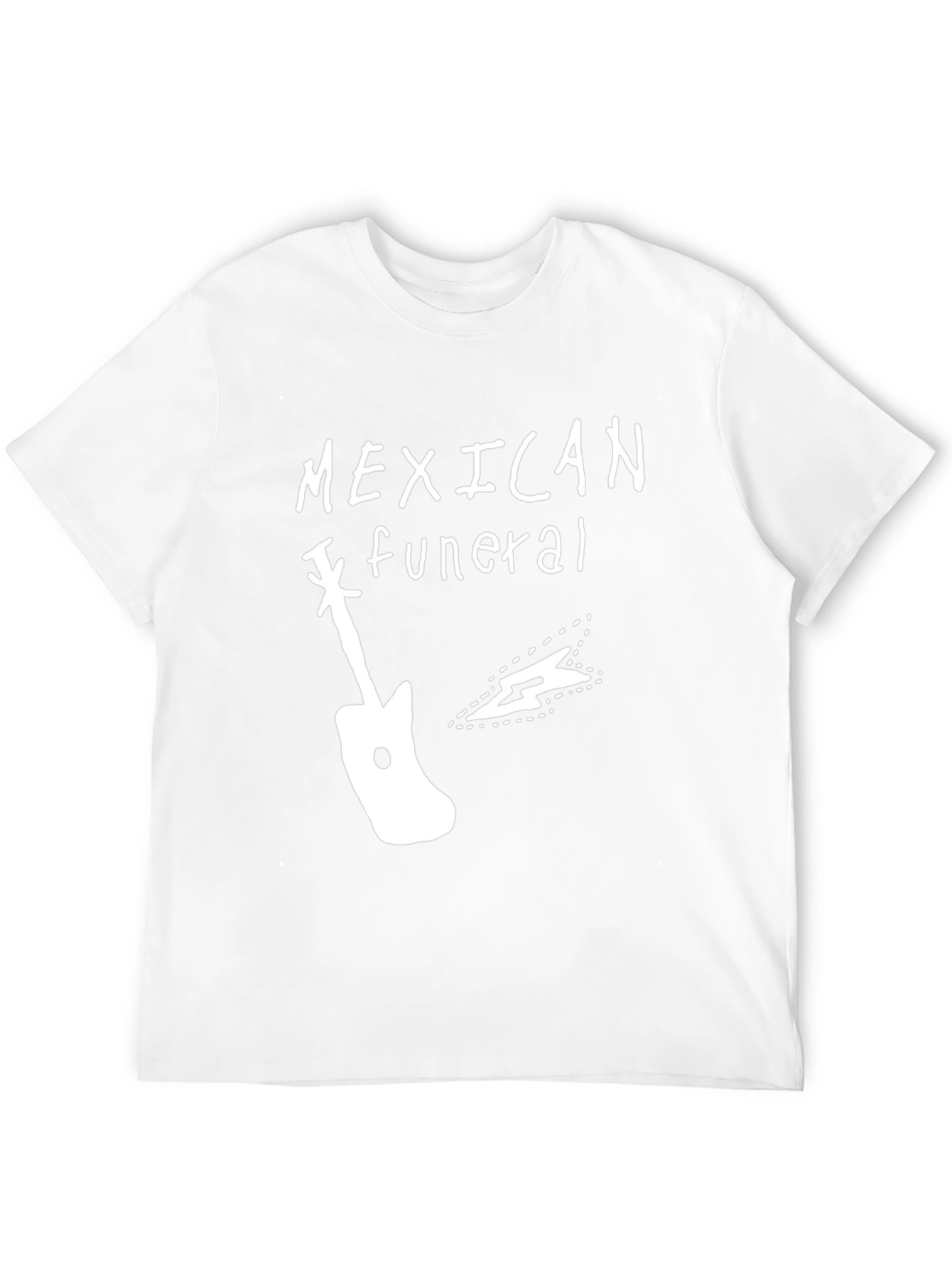 Mexican Funeral Graphic T-Shirt - Black Cotton Blend