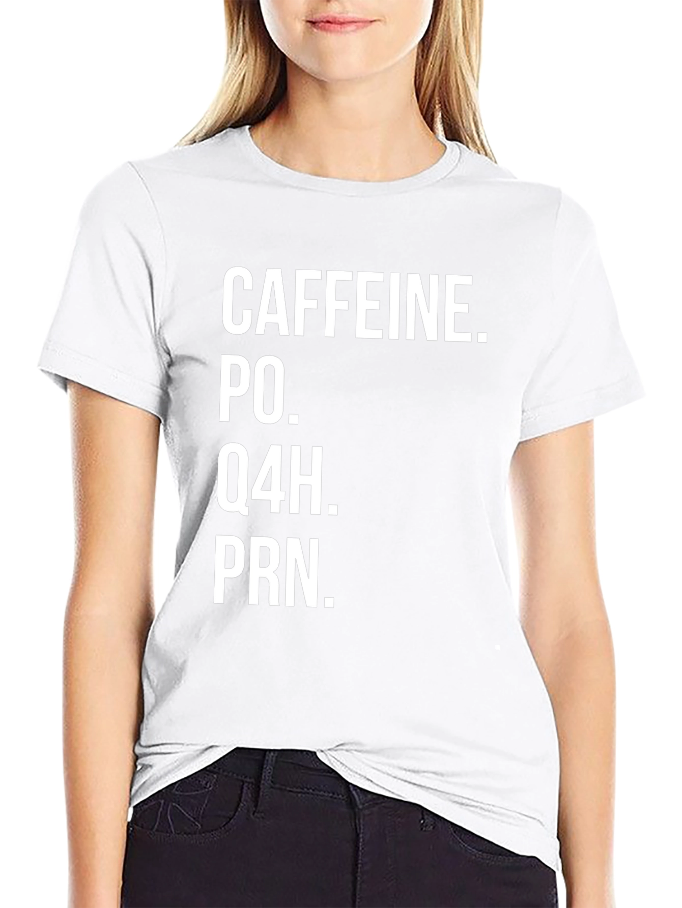 Caffeine PRN Black Tee
