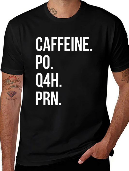 Caffeine PRN Black Tee