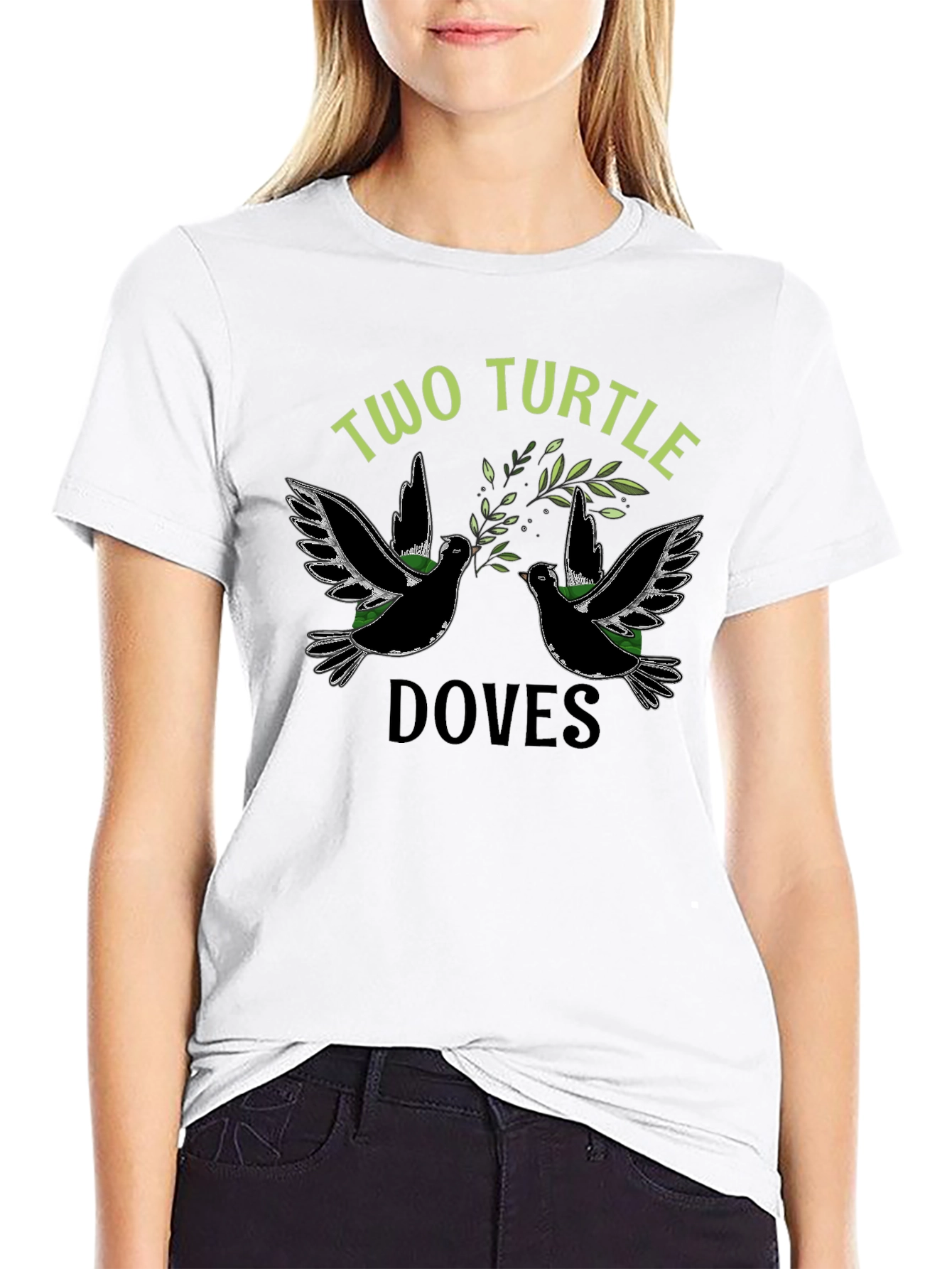 Two Turtle Doves Graphic T-Shirt