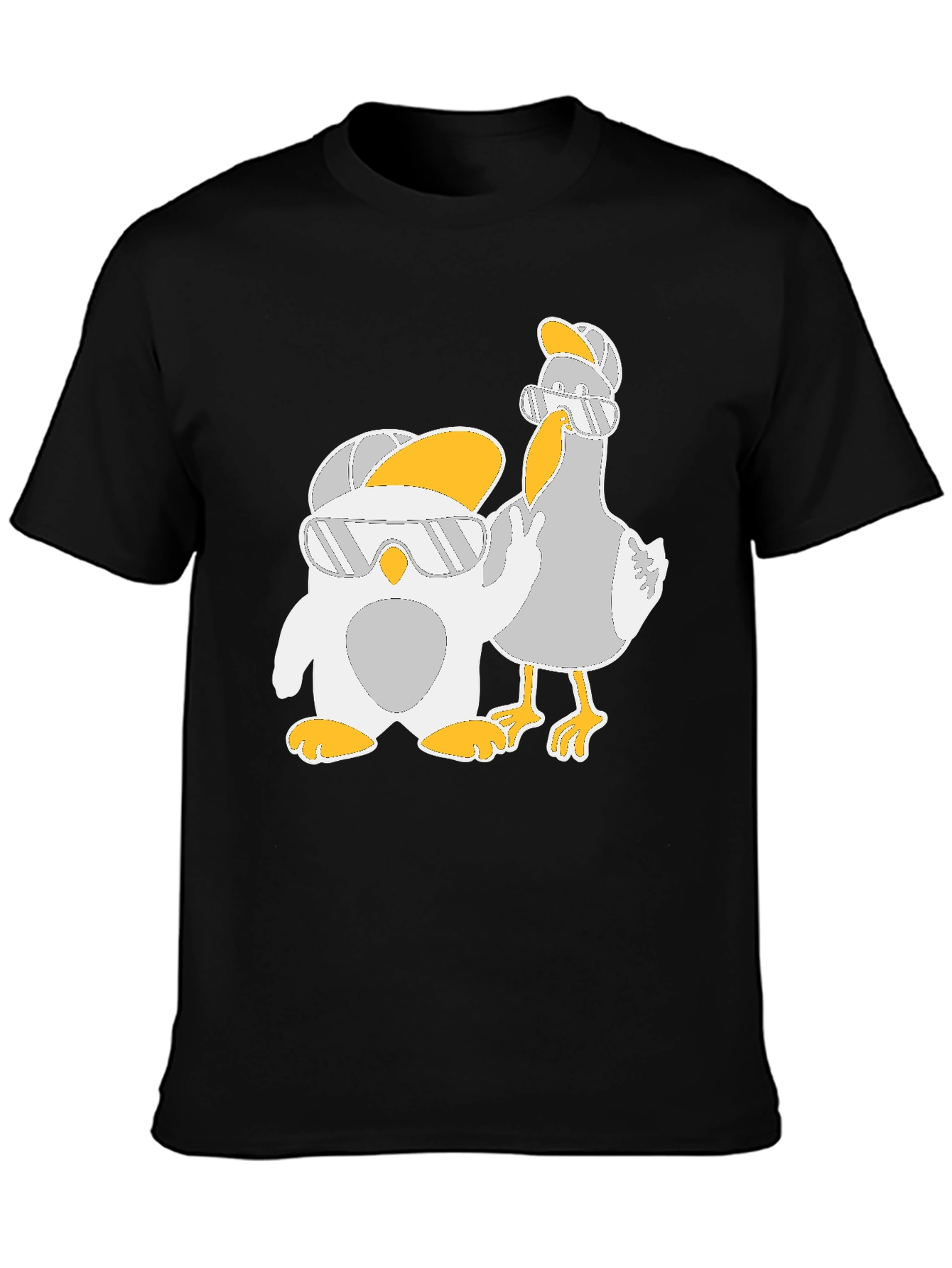Cool Cartoon Animal Graphic Tee