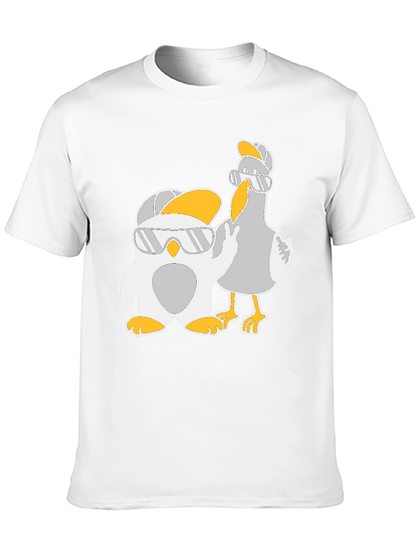 Cool Cartoon Animal Graphic Tee
