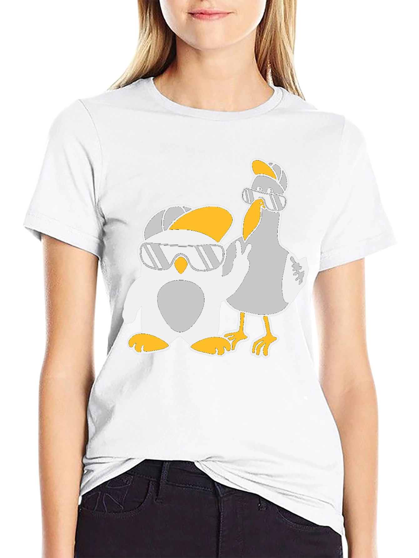 Cool Cartoon Animal Graphic Tee