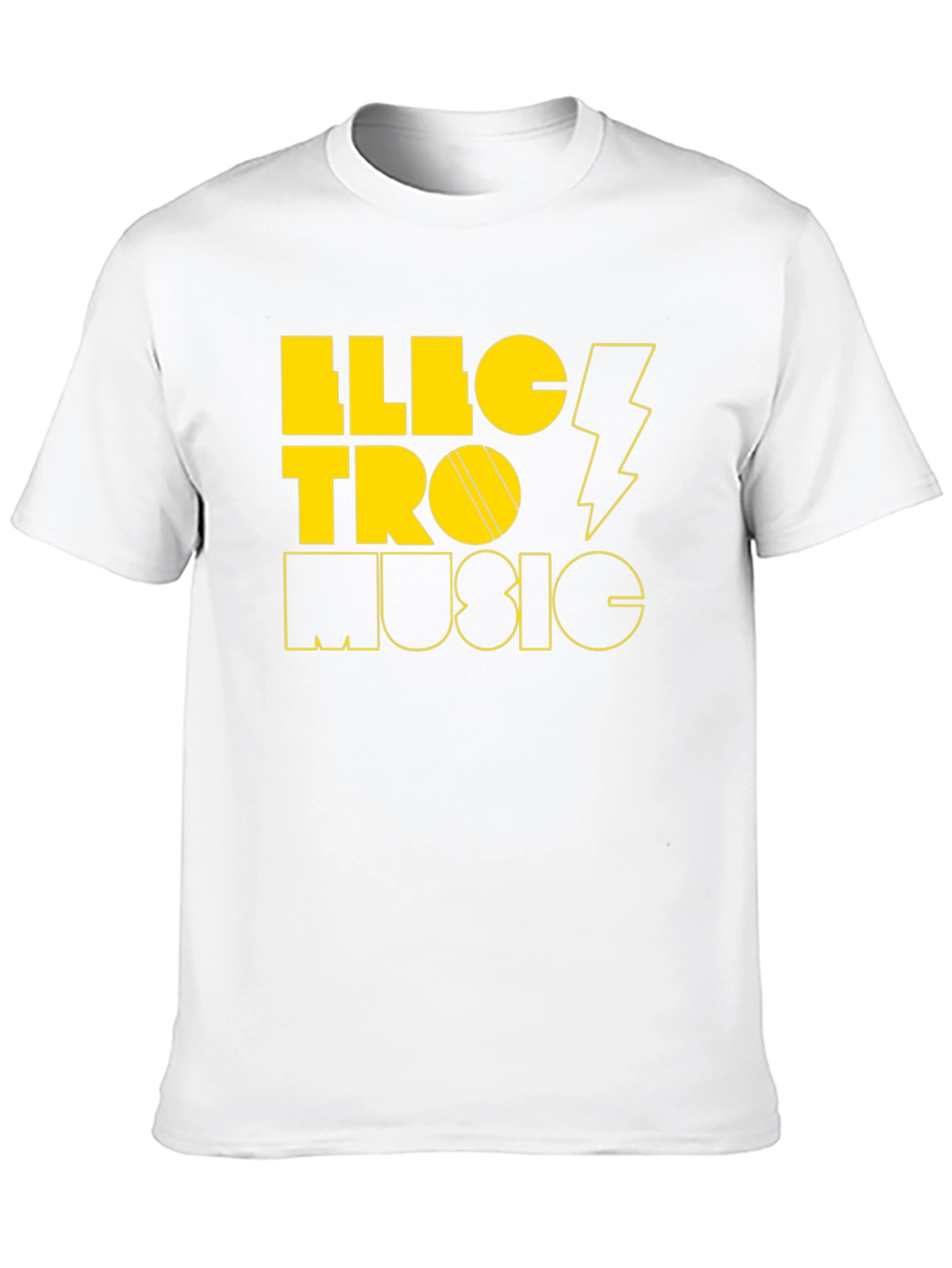 Electro Music Graphic Tee - Stylish Black T-Shirt