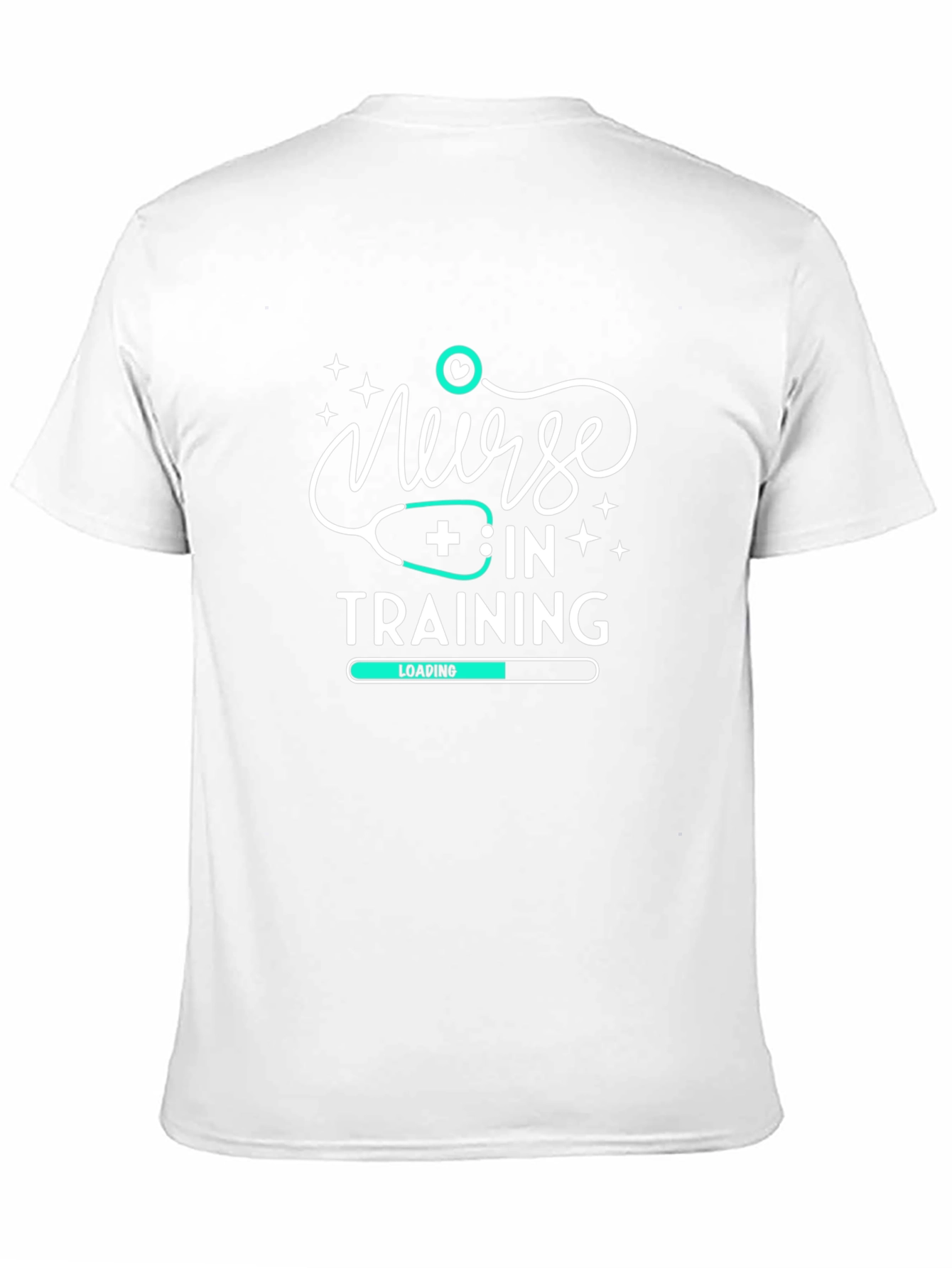 Nurse In Training Graphic T-Shirt - Black Cotton Tee