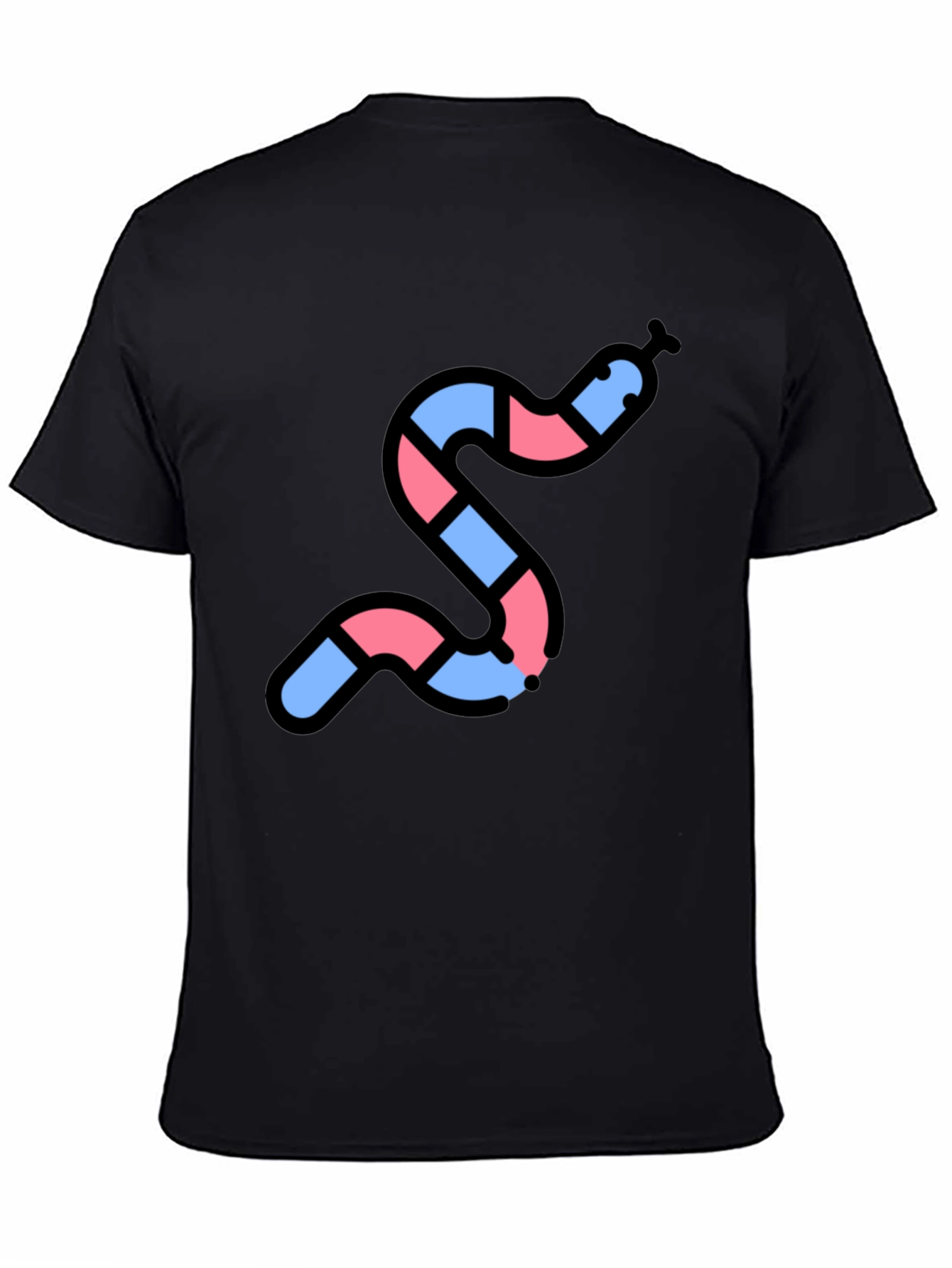 Snake Pattern Tee - Unique Design Comfortable Fit