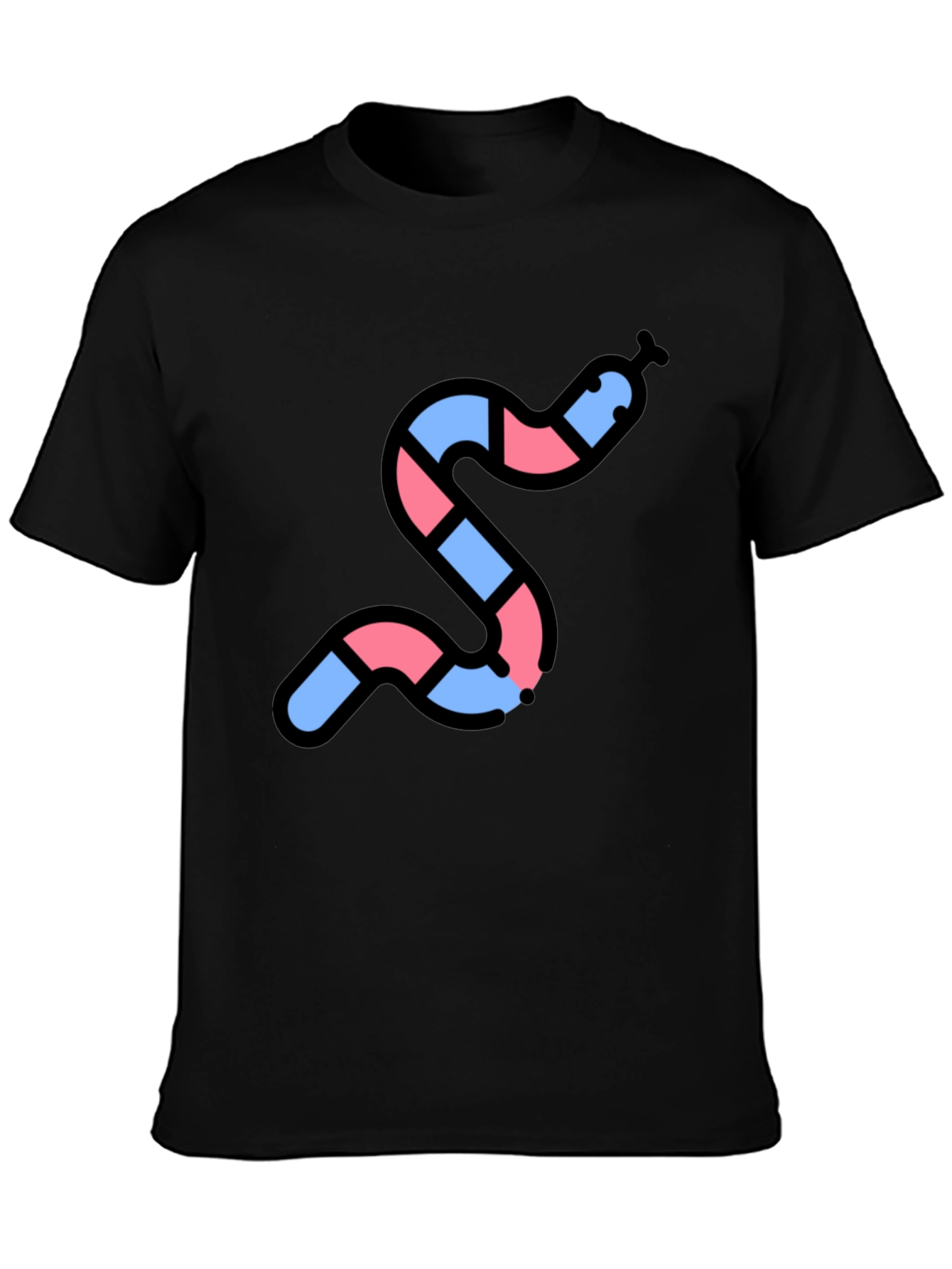 Snake Pattern Tee - Unique Design Comfortable Fit