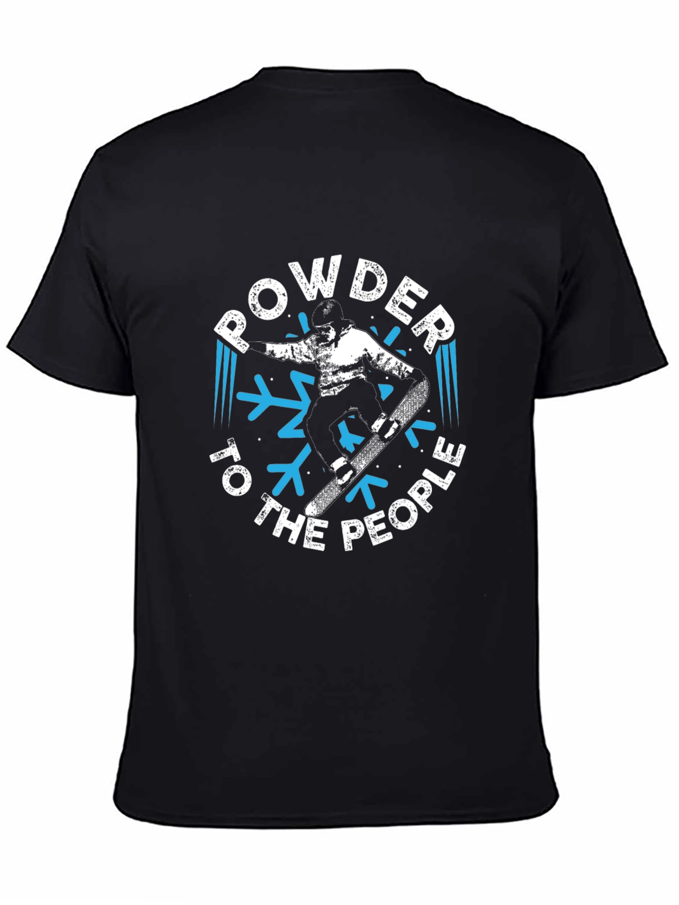 Powder to the People Snowboard T-Shirt
