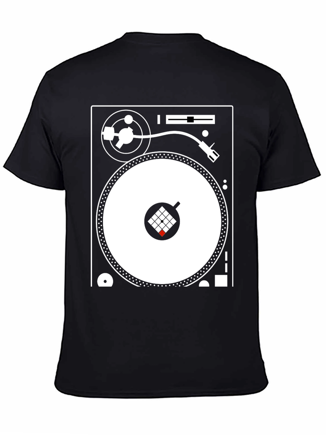 DJ Turntable Graphic T-Shirt