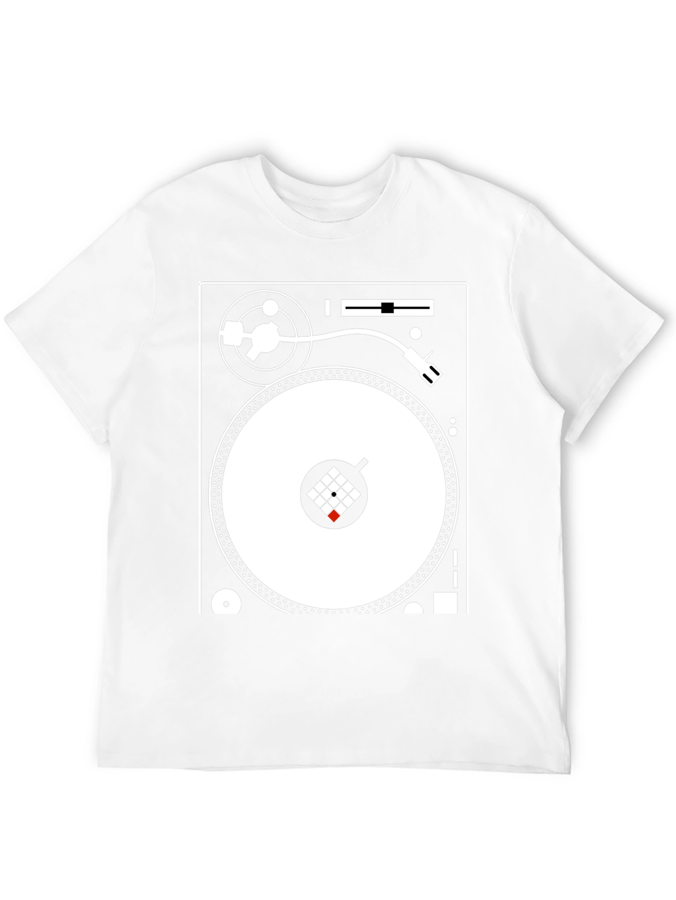 DJ Turntable Graphic T-Shirt