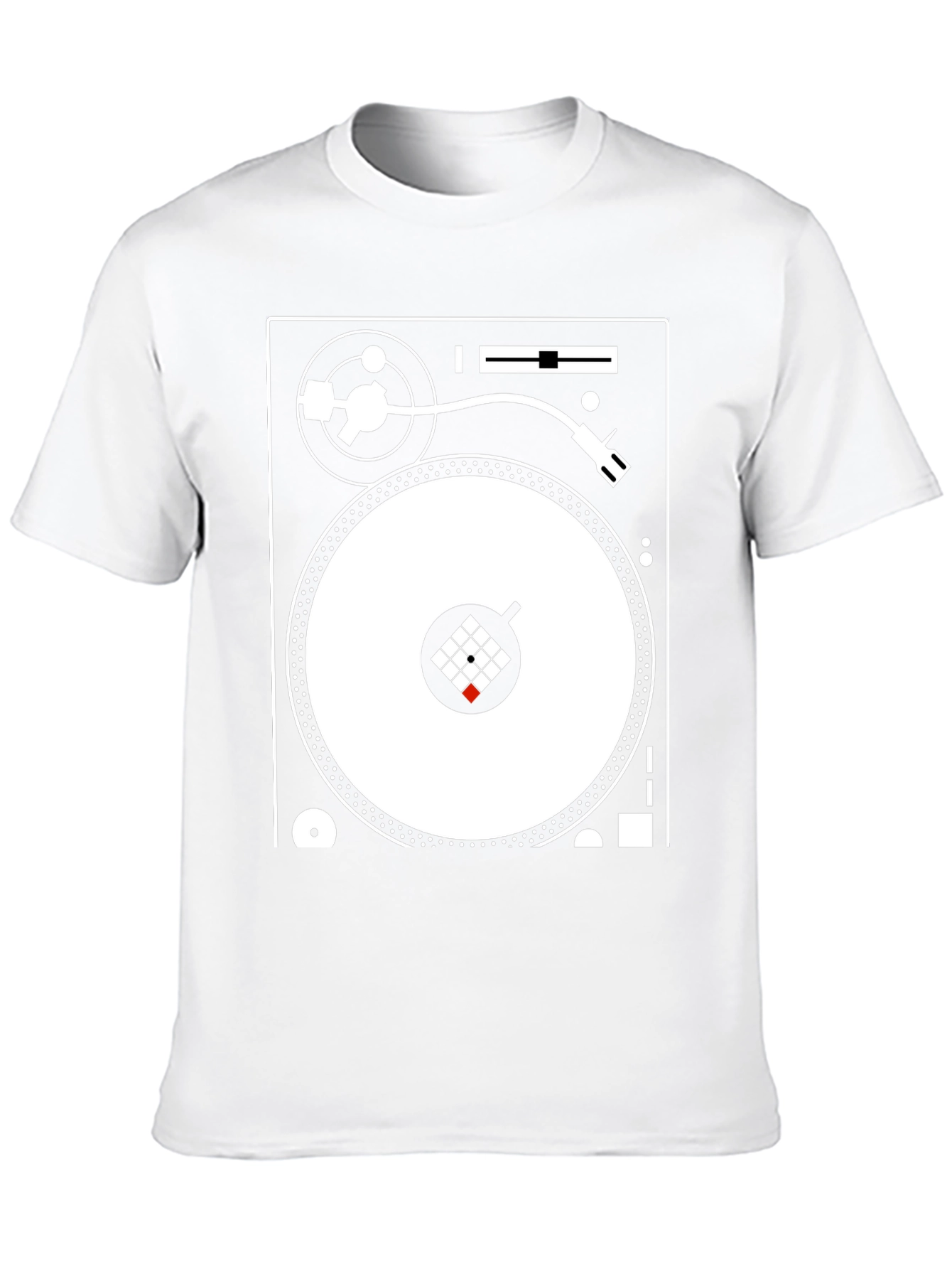 DJ Turntable Graphic T-Shirt
