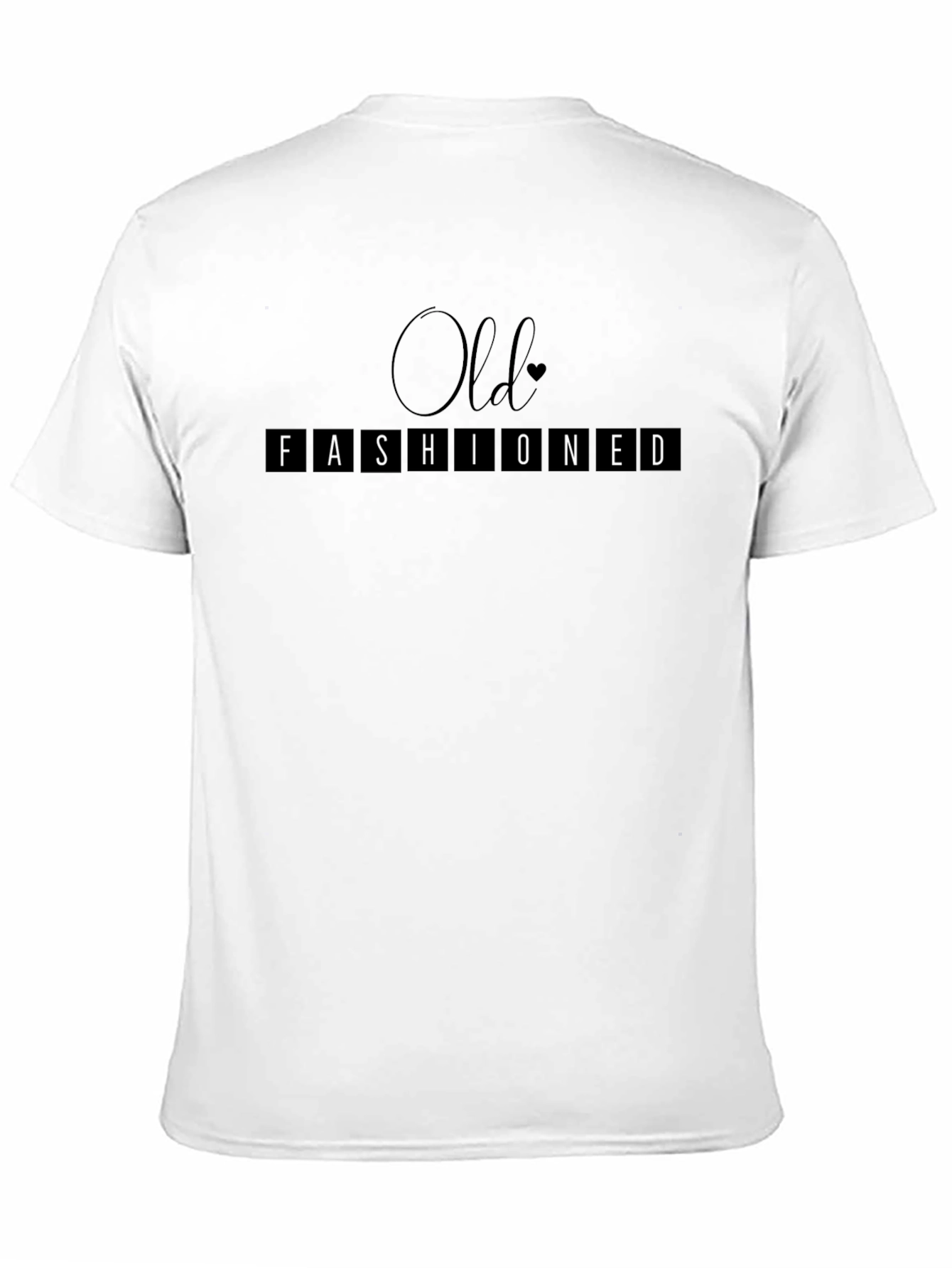 Old Fashioned Graphic Tee - Unisex Crew Neck