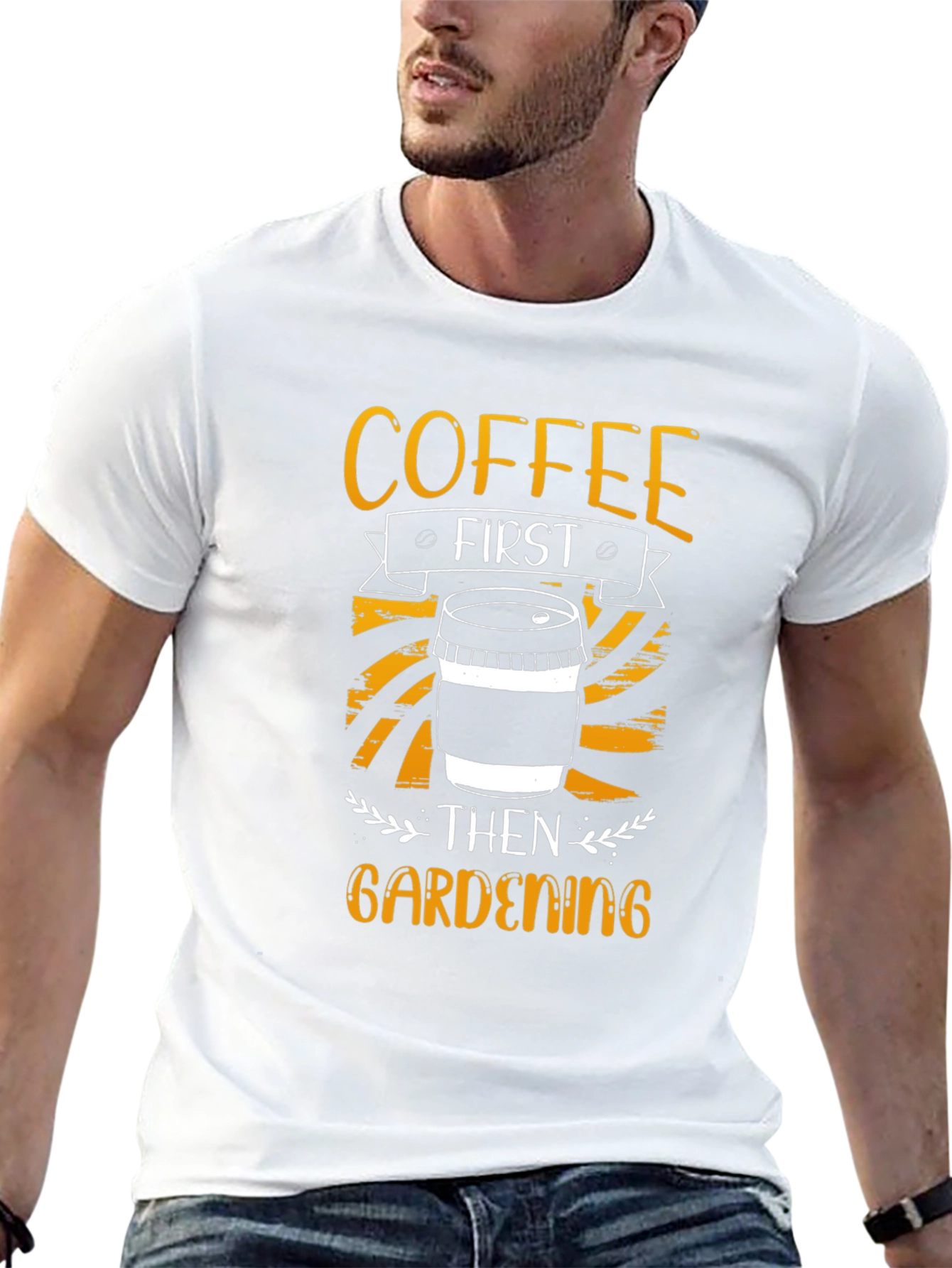 Coffee First Gardening T-Shirt