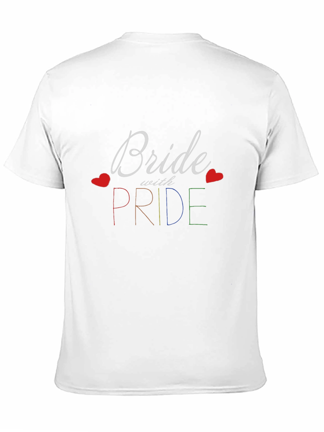 Bride with Pride Rainbow LGBTQ+ Tee