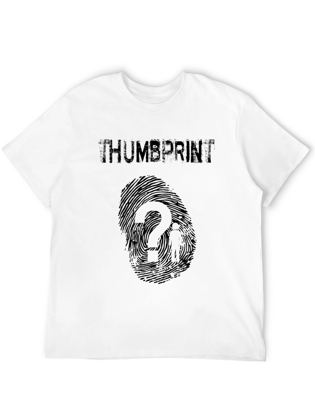 Thumbprint Question T-Shirt