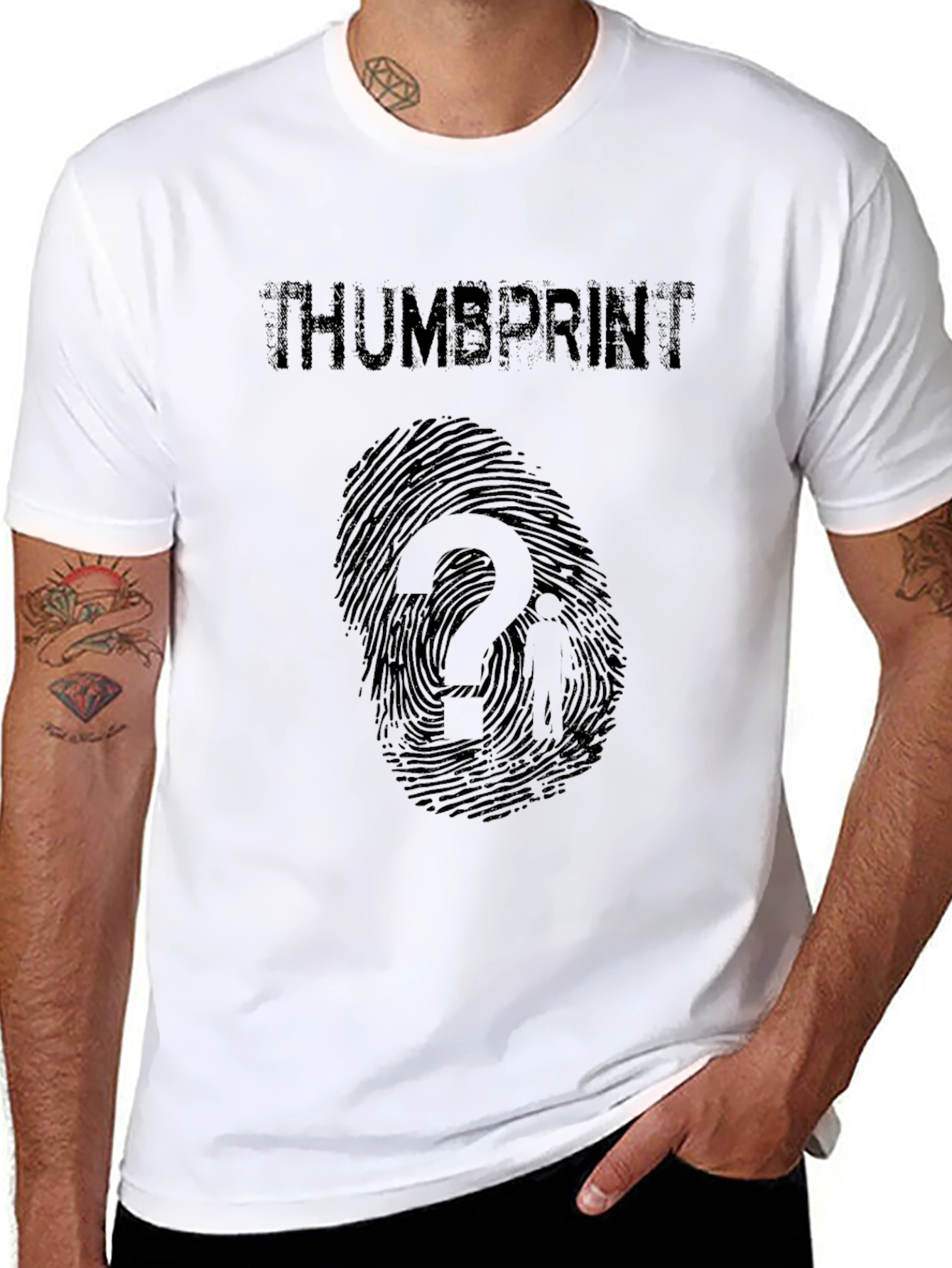 Thumbprint Question T-Shirt