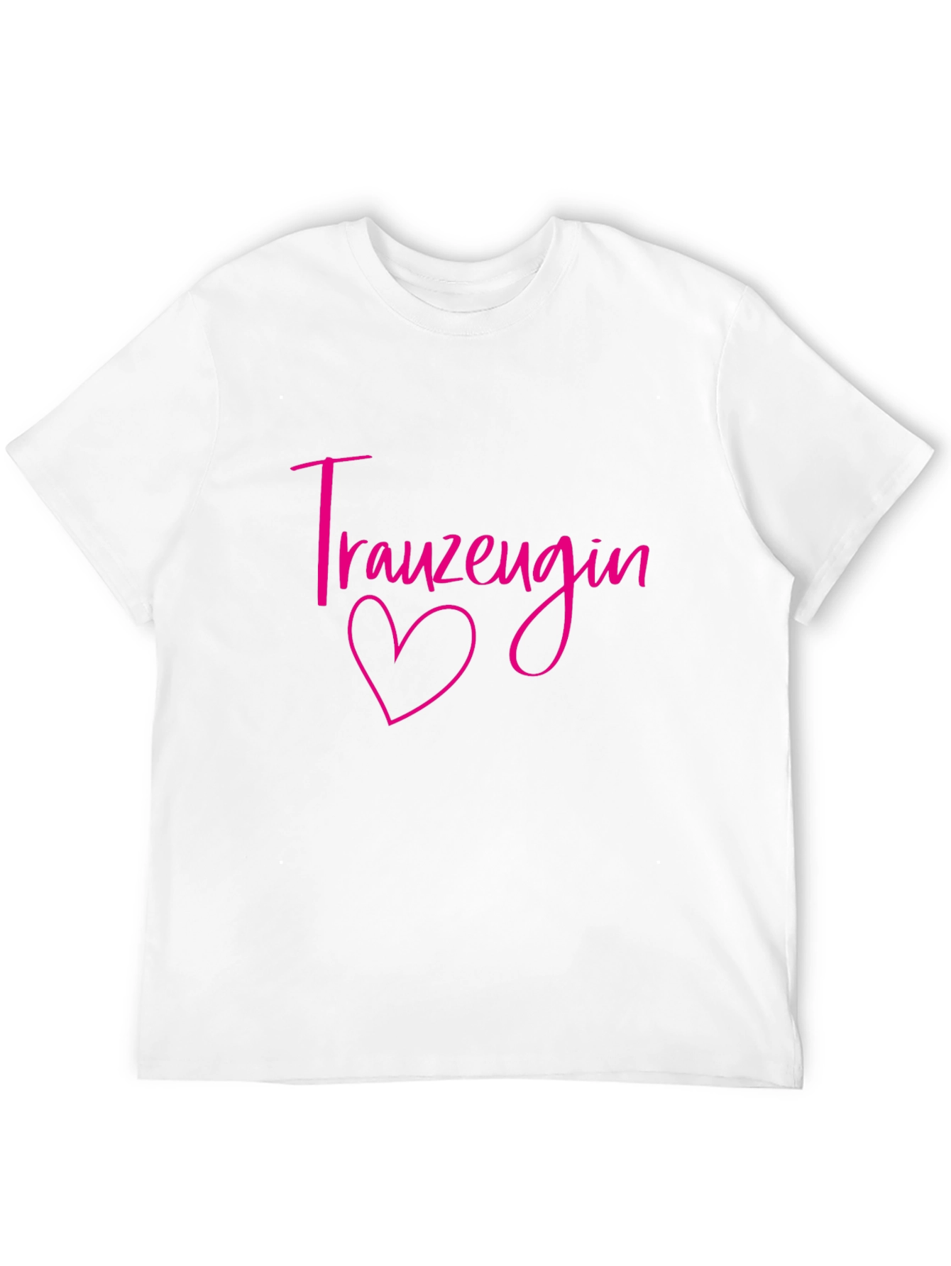 Trauzeugin Heart T-Shirt - Bridal Party Gift