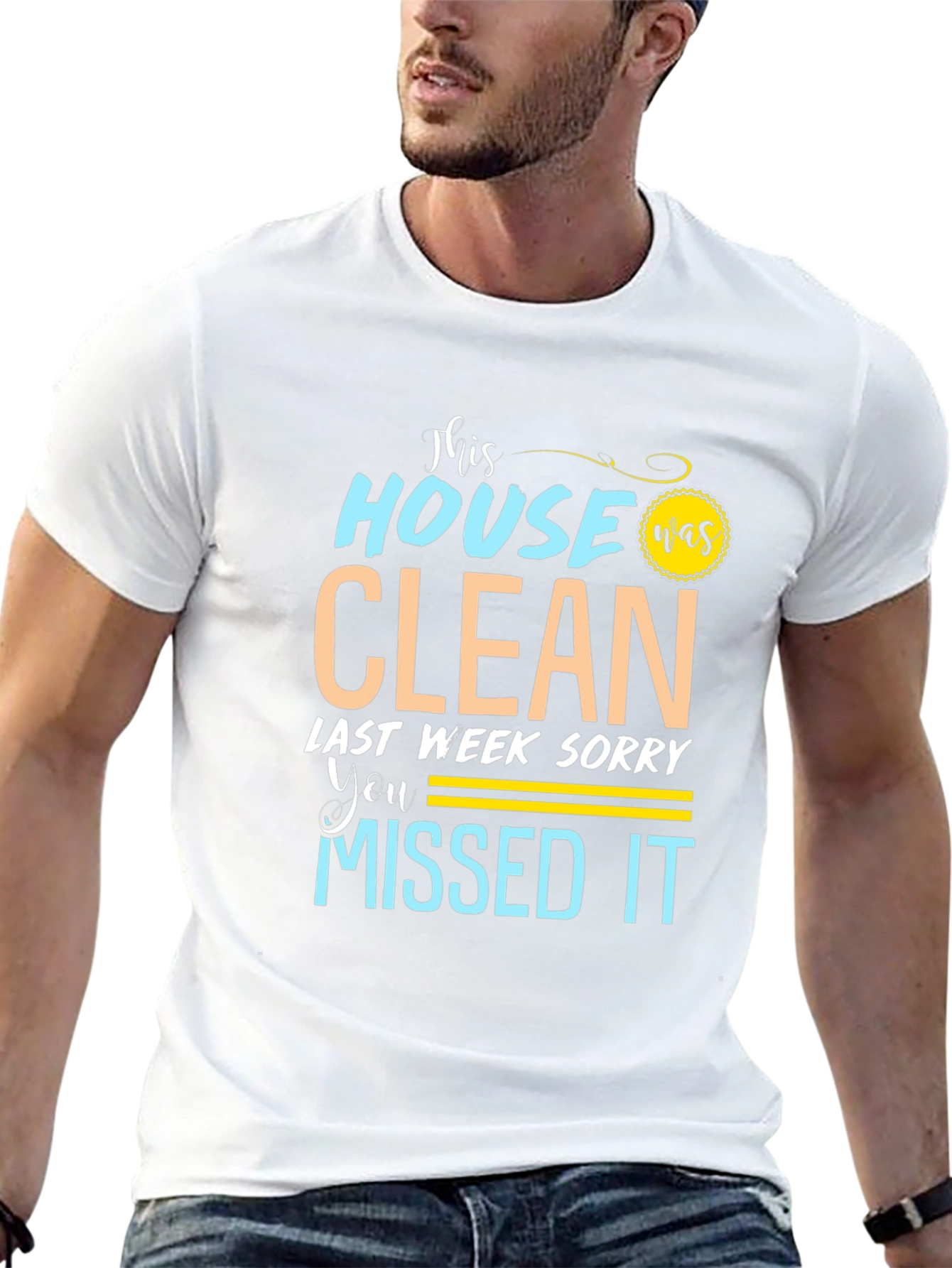 Funny Cleaning Humor Graphic Tee