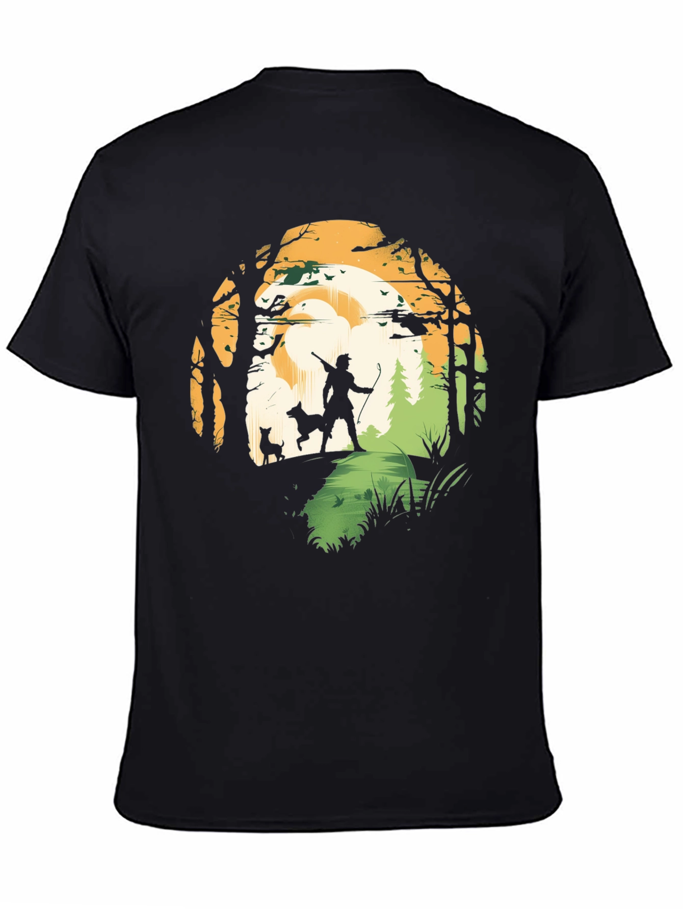 Hunter & Dogs Graphic Tee