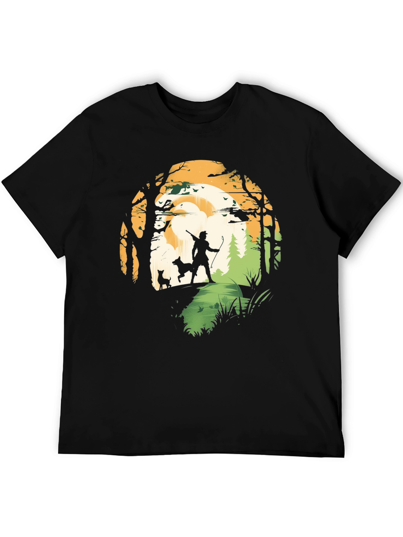 Hunter & Dogs Graphic Tee