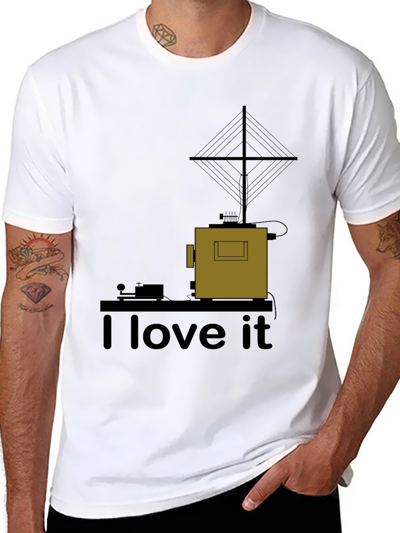 I Love Ham Radio T-Shirt