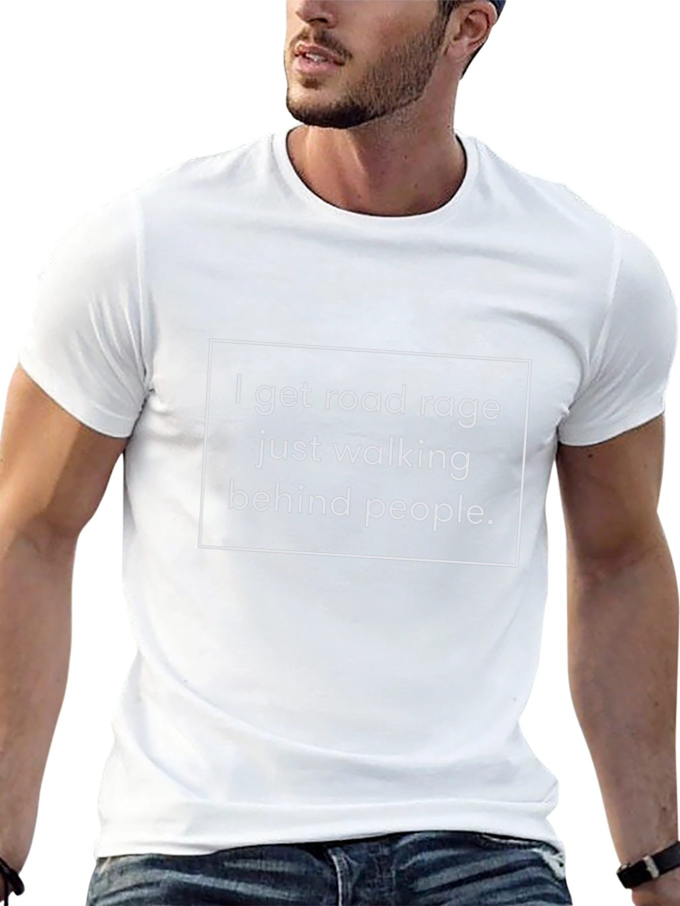 Road Rage Funny Graphic T-Shirt - Black