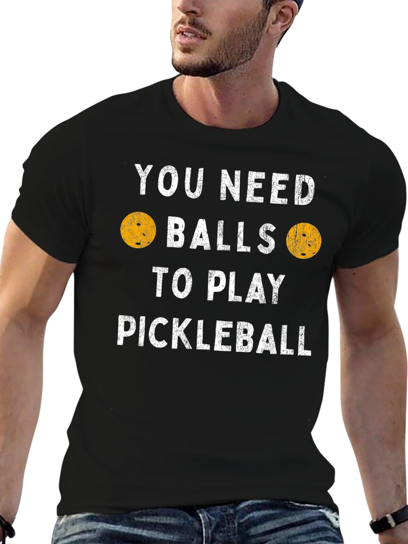 Pickleball Balls Graphic T-Shirt