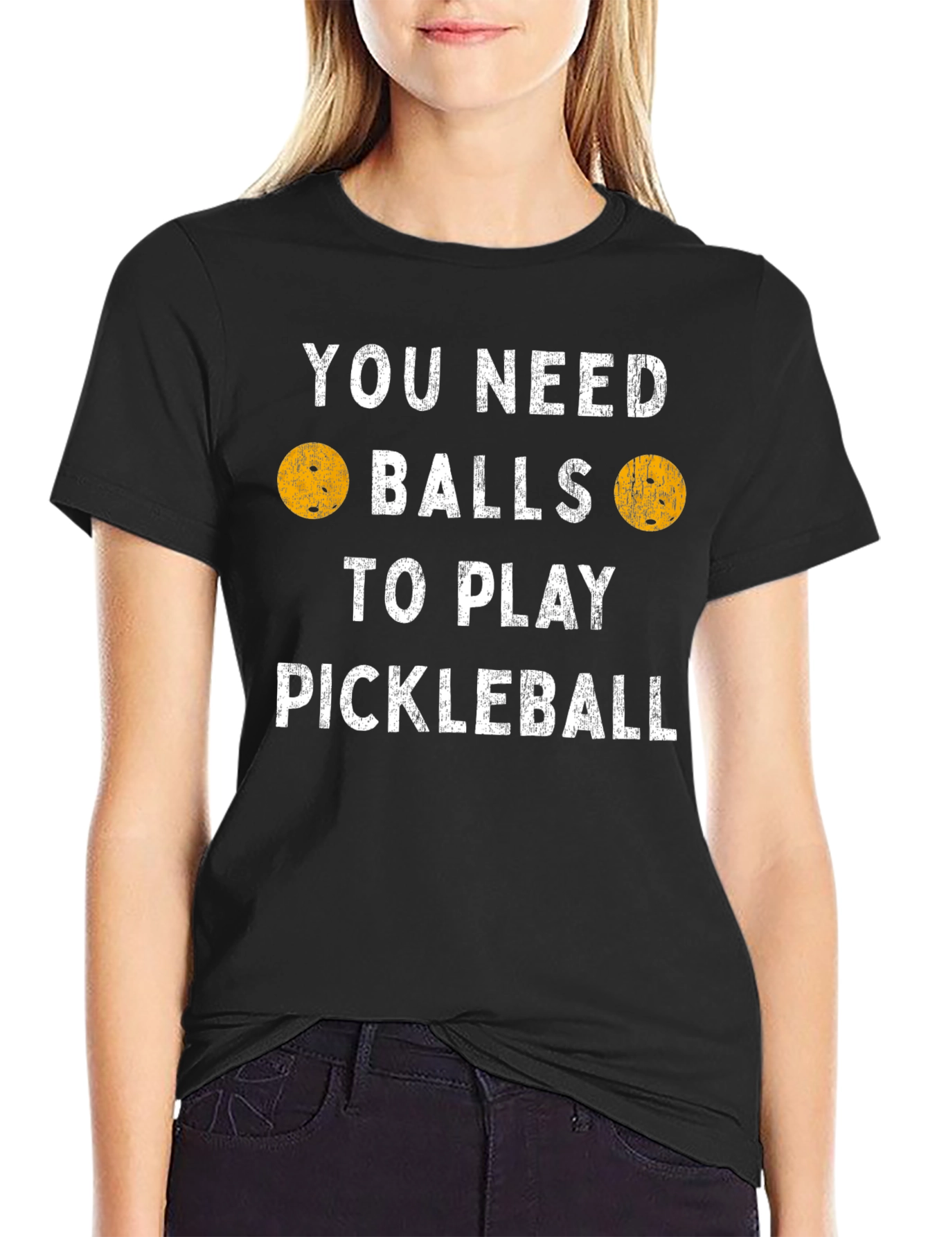 Pickleball Balls Graphic T-Shirt