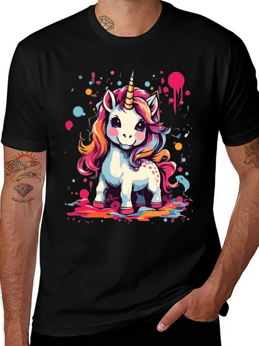 Unicorn Graphic Tee - Colorful & Fun!