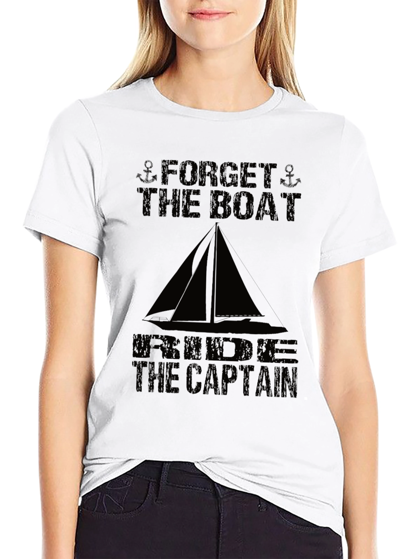 Forget the Boat T-Shirt - Captain Nautical Tee