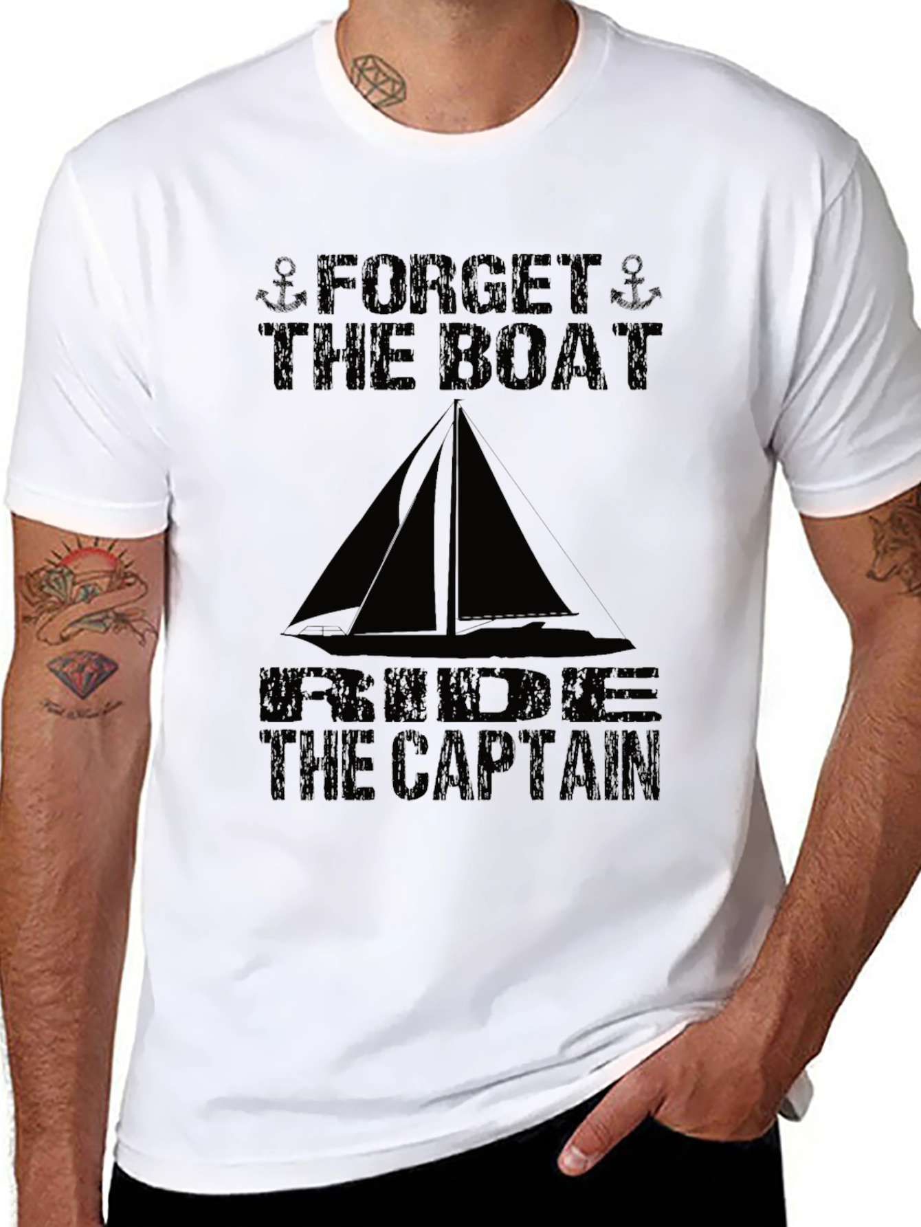 Forget the Boat T-Shirt - Captain Nautical Tee