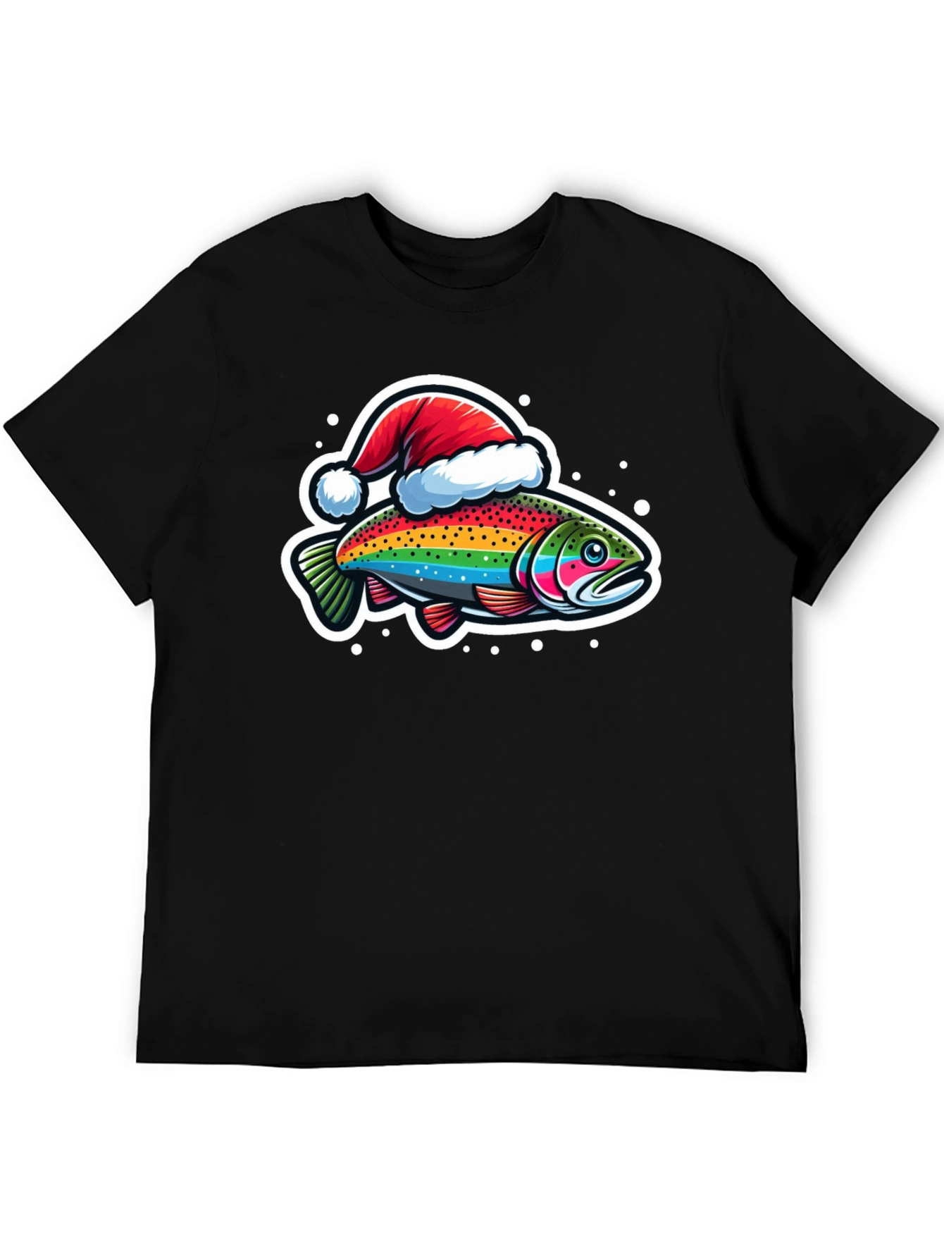 Rainbow Trout Christmas T-Shirt