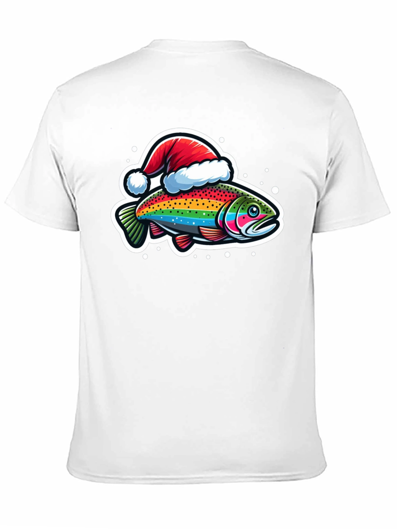 Rainbow Trout Christmas T-Shirt
